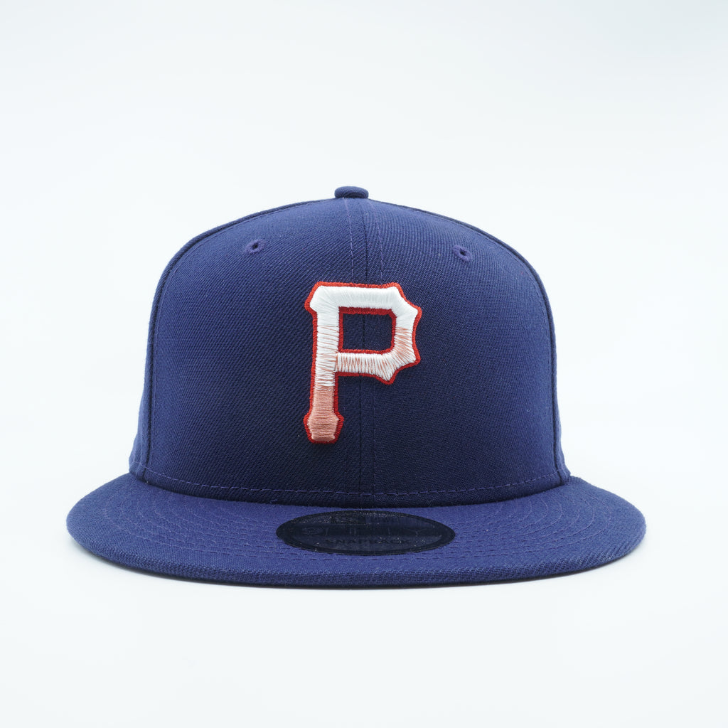 [60007261] Mens New Era MLB PITTSBURGH PIRATES 950 SNAPBACK 'PATRIOT FADE'-NAVY