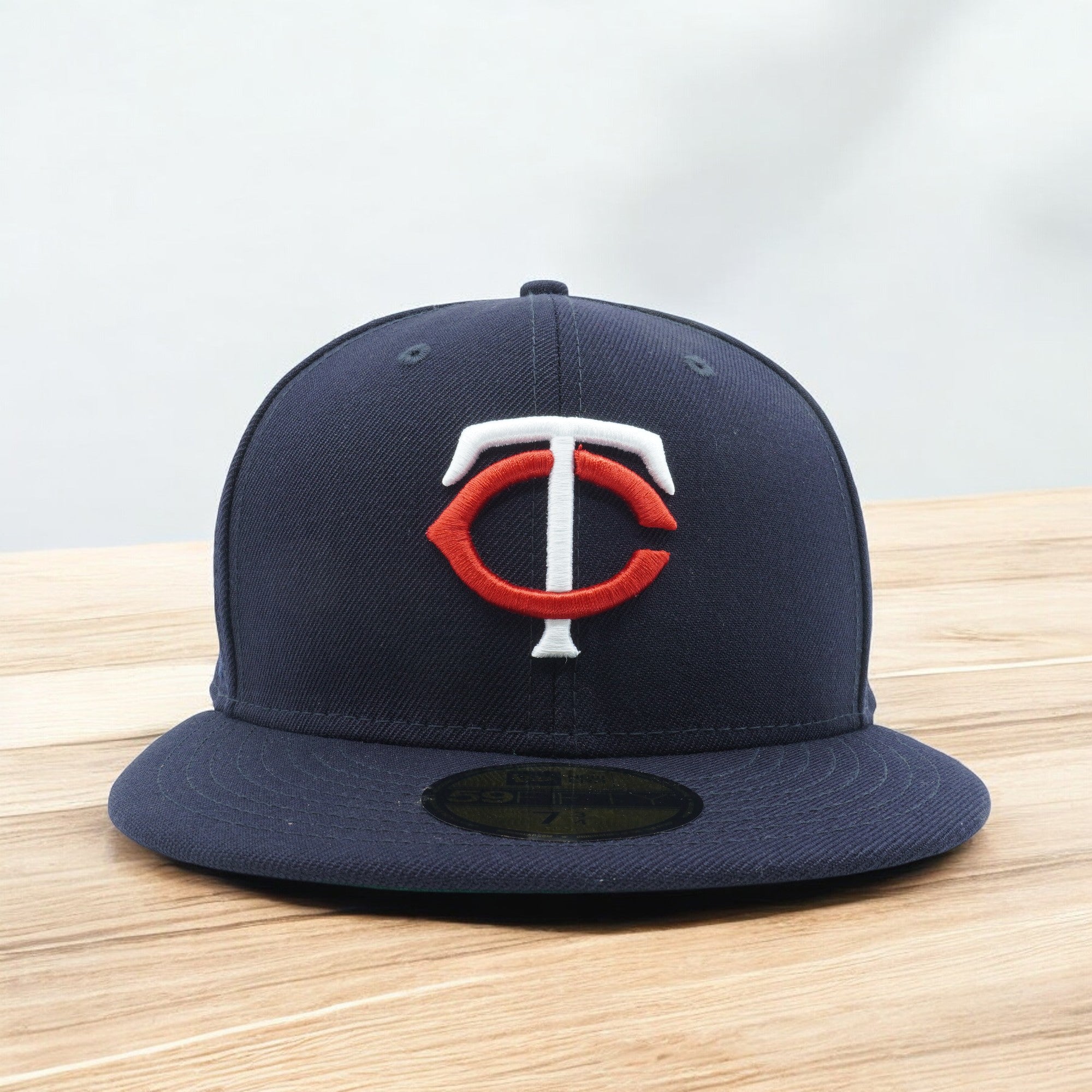 [11596469] Mens New Era MLB MINNESOTA TWINS 5950 FITTED FLAG CITY - BLACK