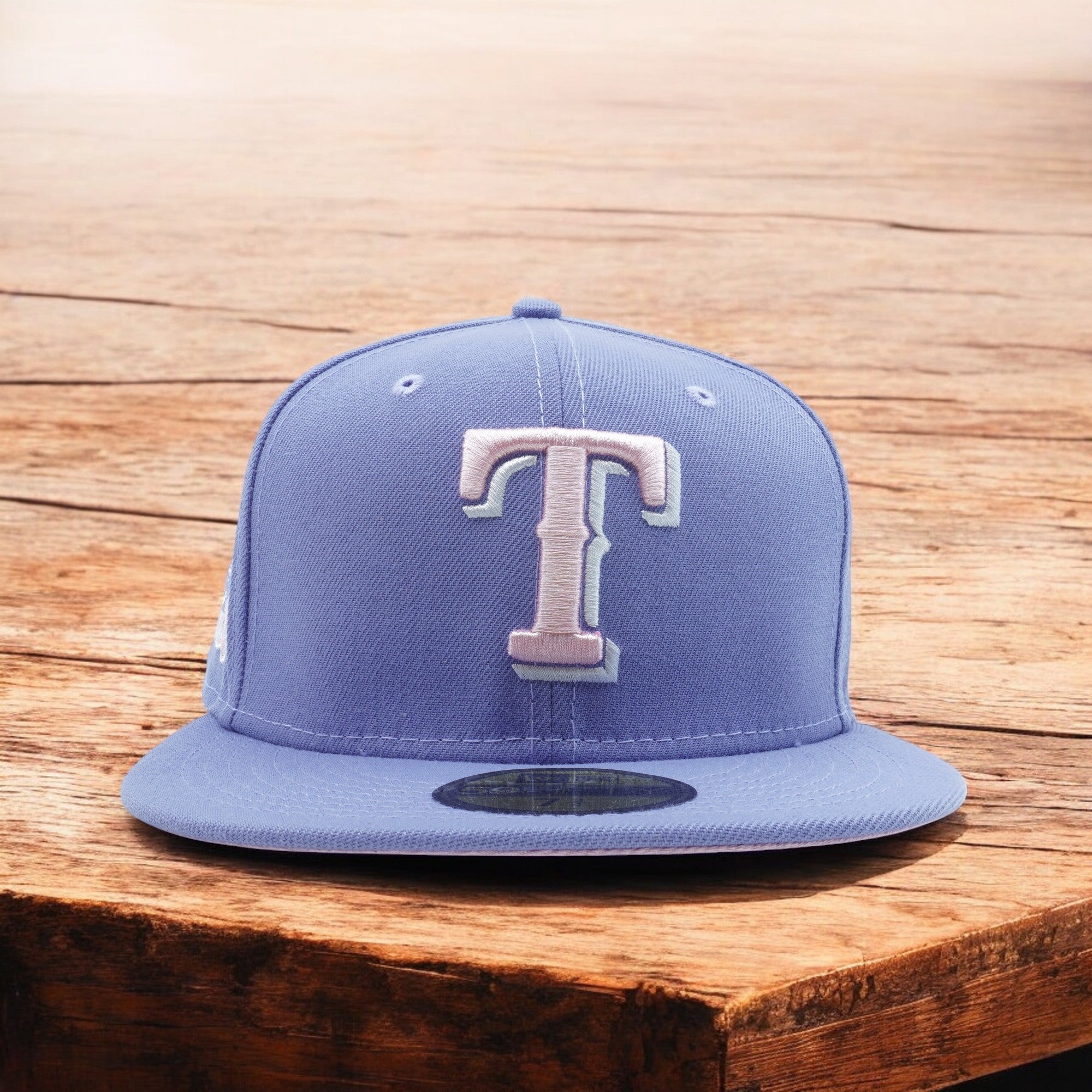 [70691274] Mens New Era MLB TEXAS RANGERS 5950 FITTED '1995 ASG' - LAVANDER/PINK