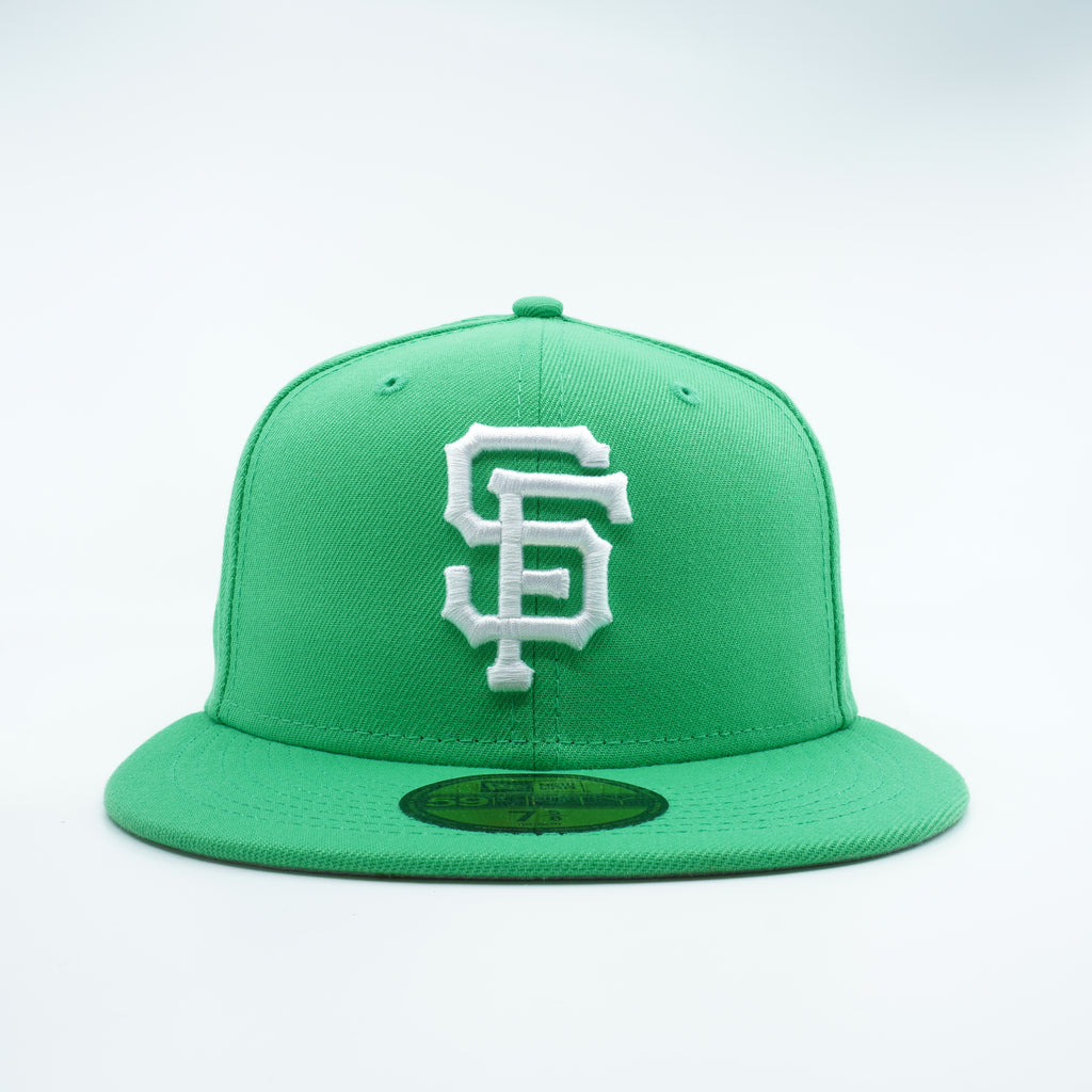 [70685208] Mens New Era MLB SF GIANTS 5950 FITTED - ISLAND GREEN/WHITE