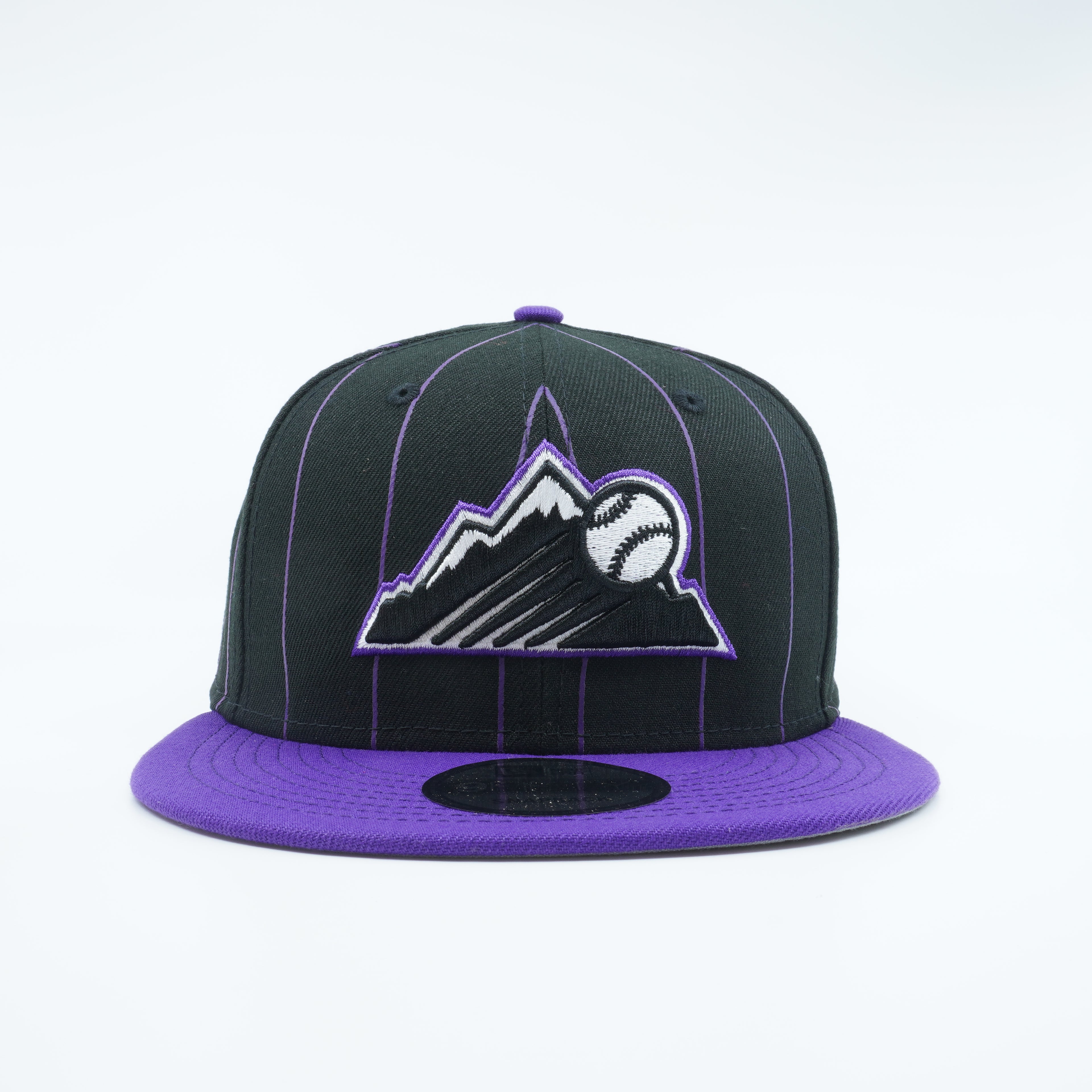 [60305762] Mens New Era MLB COLORADO ROCKIES 950 VINTAGE SNAPBACK - BLACK/PURPLE