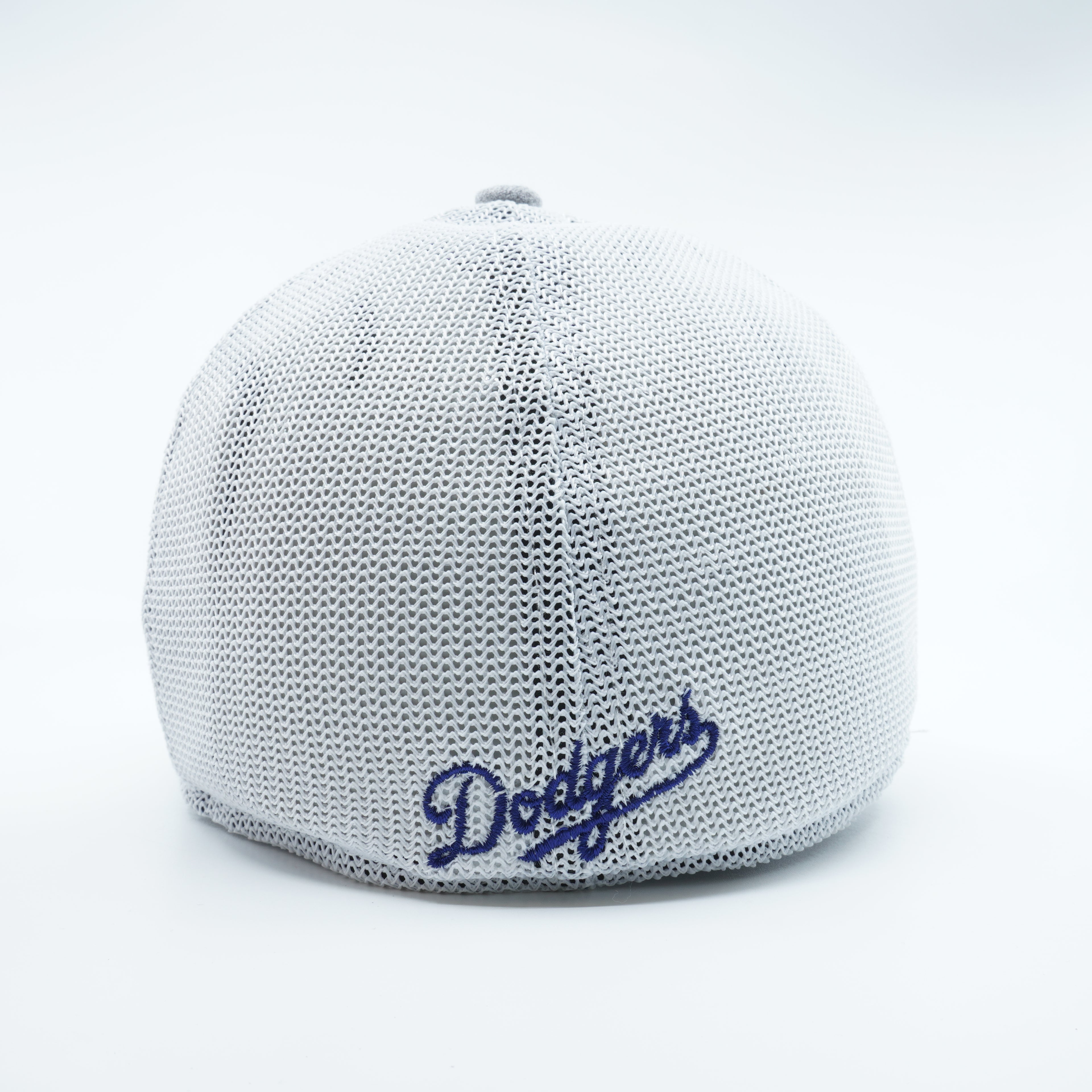 [60306134] Mens New Era MLB LA DODGERS 3930 STRETCH FIT HEATHERED - GRAY/WHITE