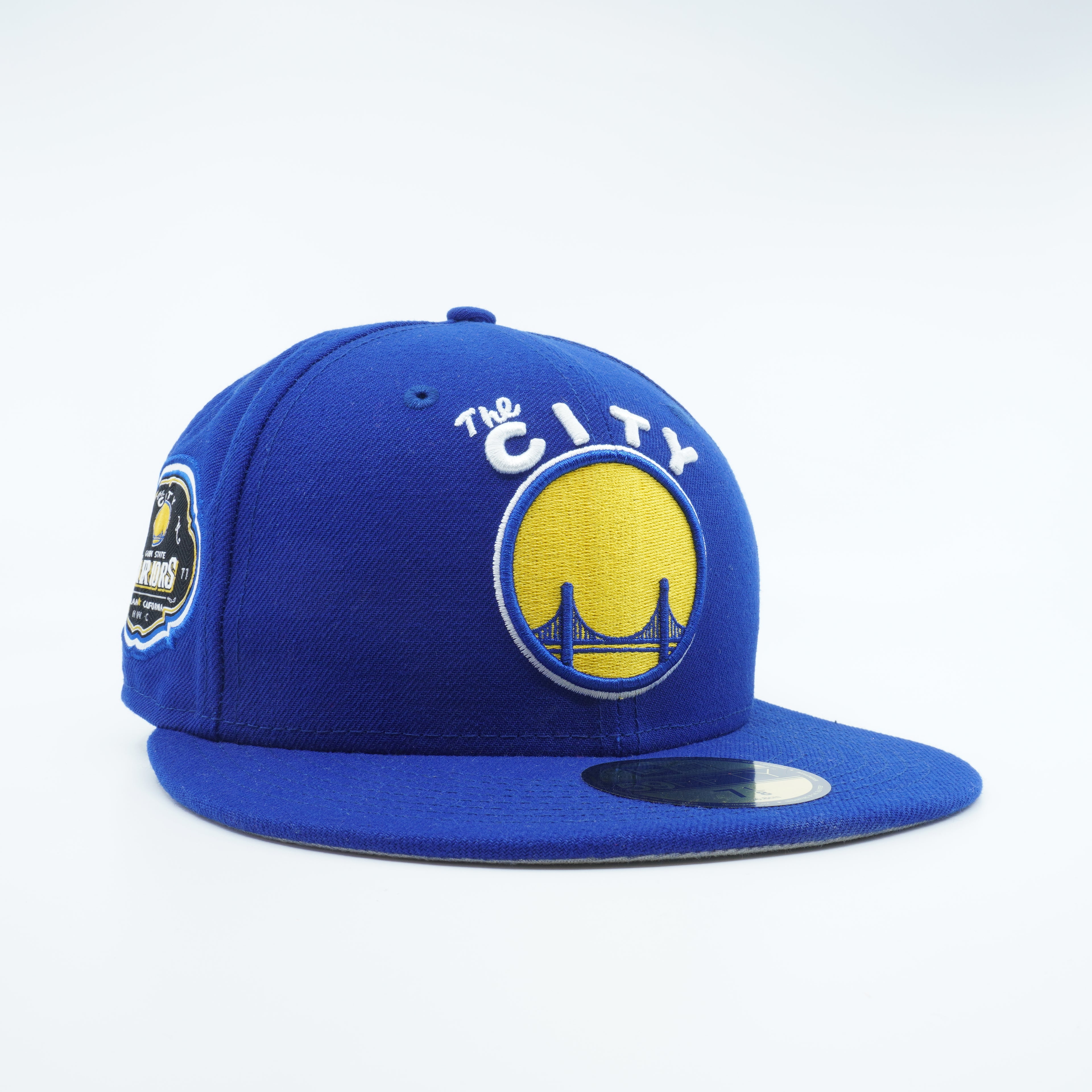 [11371397] Mens New Era NBA GS WARRIORS THE CITY TEAM SUPERB 5950 FITTED - BLUE
