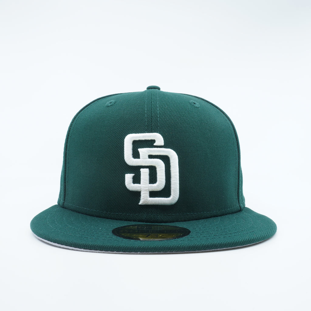 [60291397] Mens New Era MLB SAN DIEGO PADRES 5950 FITTED - DARK GREEN
