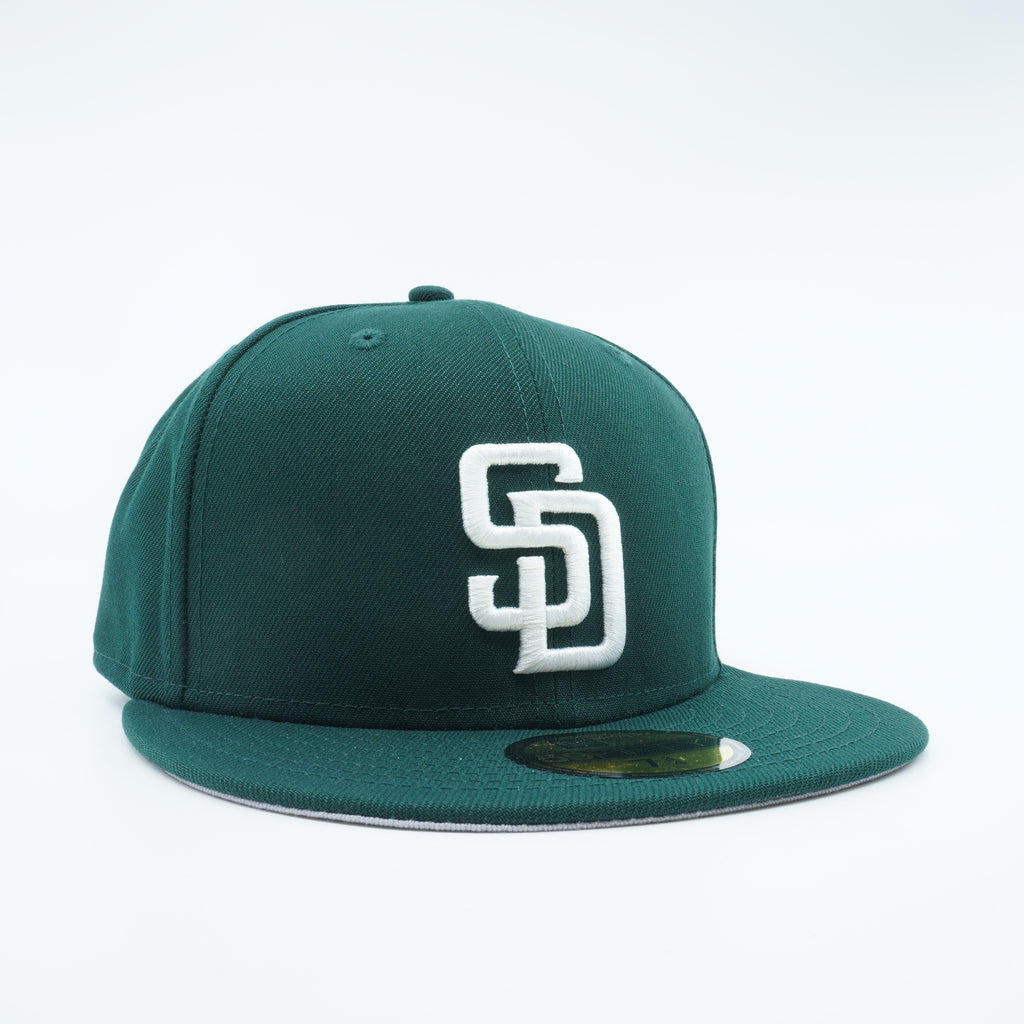 [60291397] Mens New Era MLB SAN DIEGO PADRES 5950 FITTED - DARK GREEN