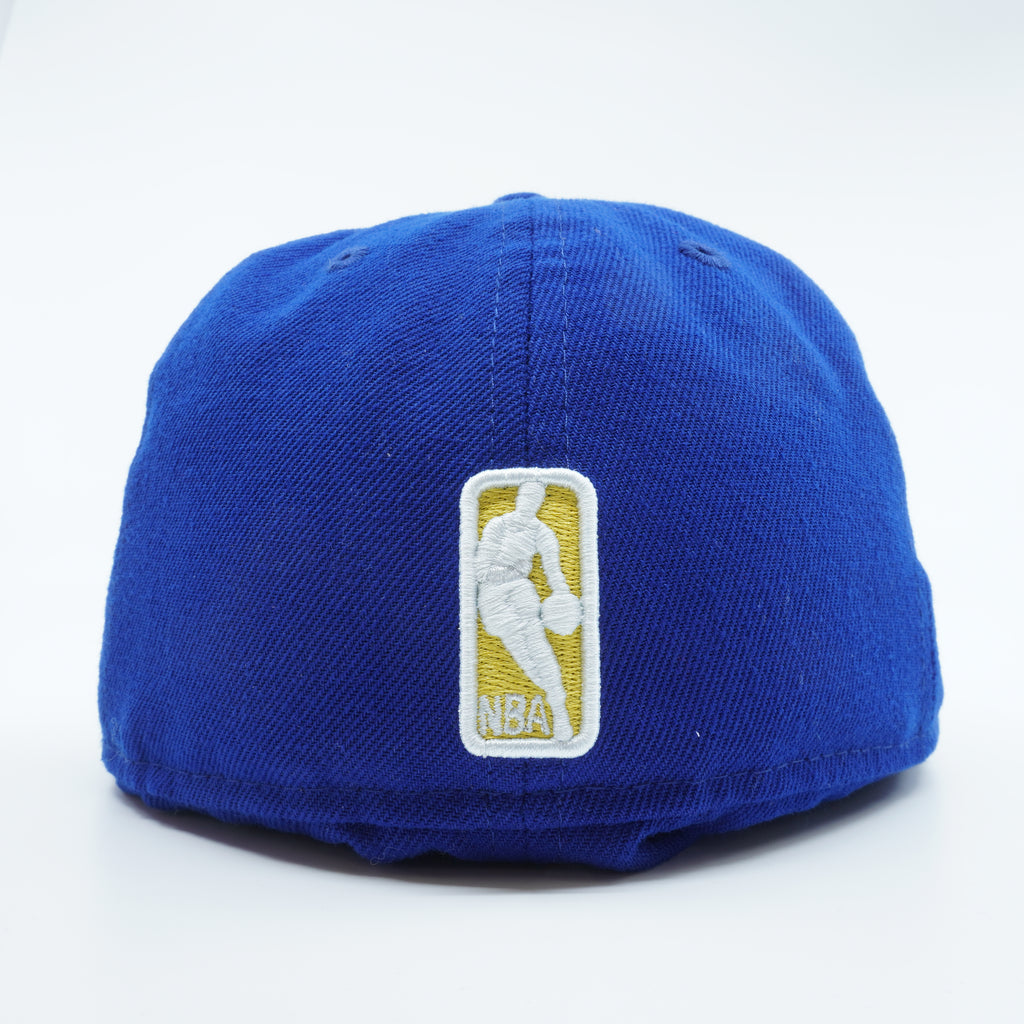 [80400709] Mens New Era NBA GS WARRIORS 5950 FITTED 'ROYAL FLURRY FIT DOGEAR'