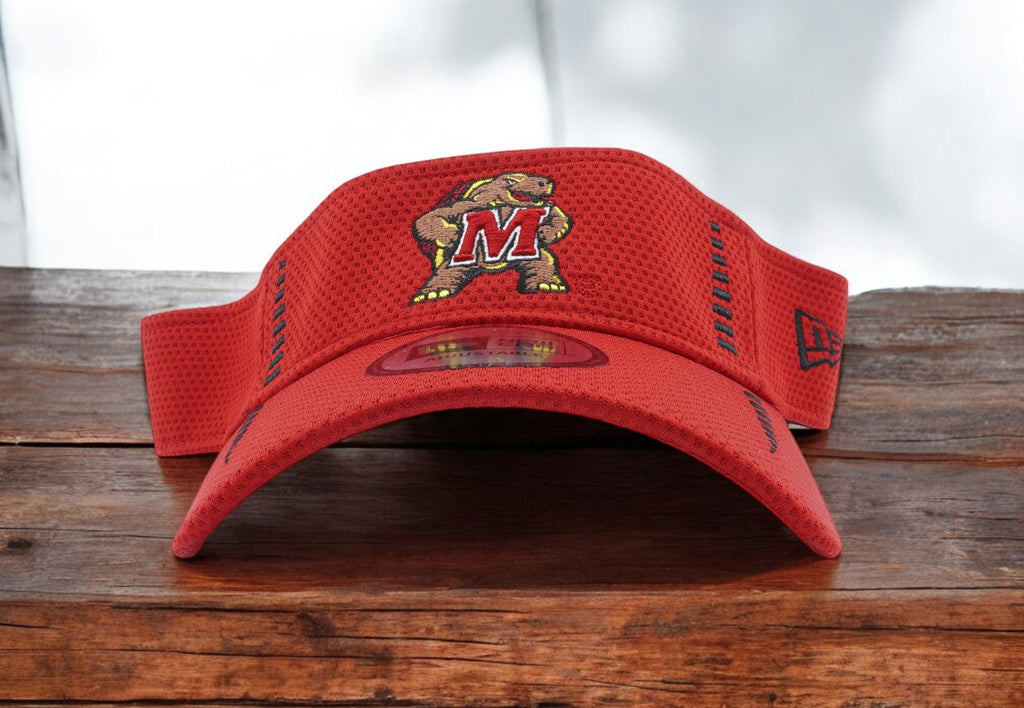 [80327876] MENS NEW ERA NCAA MARYLAND TERRAPINS SPEED VISOR LOOK & HOOP