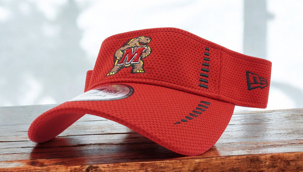 [80327876] MENS NEW ERA NCAA MARYLAND TERRAPINS SPEED VISOR LOOK & HOOP
