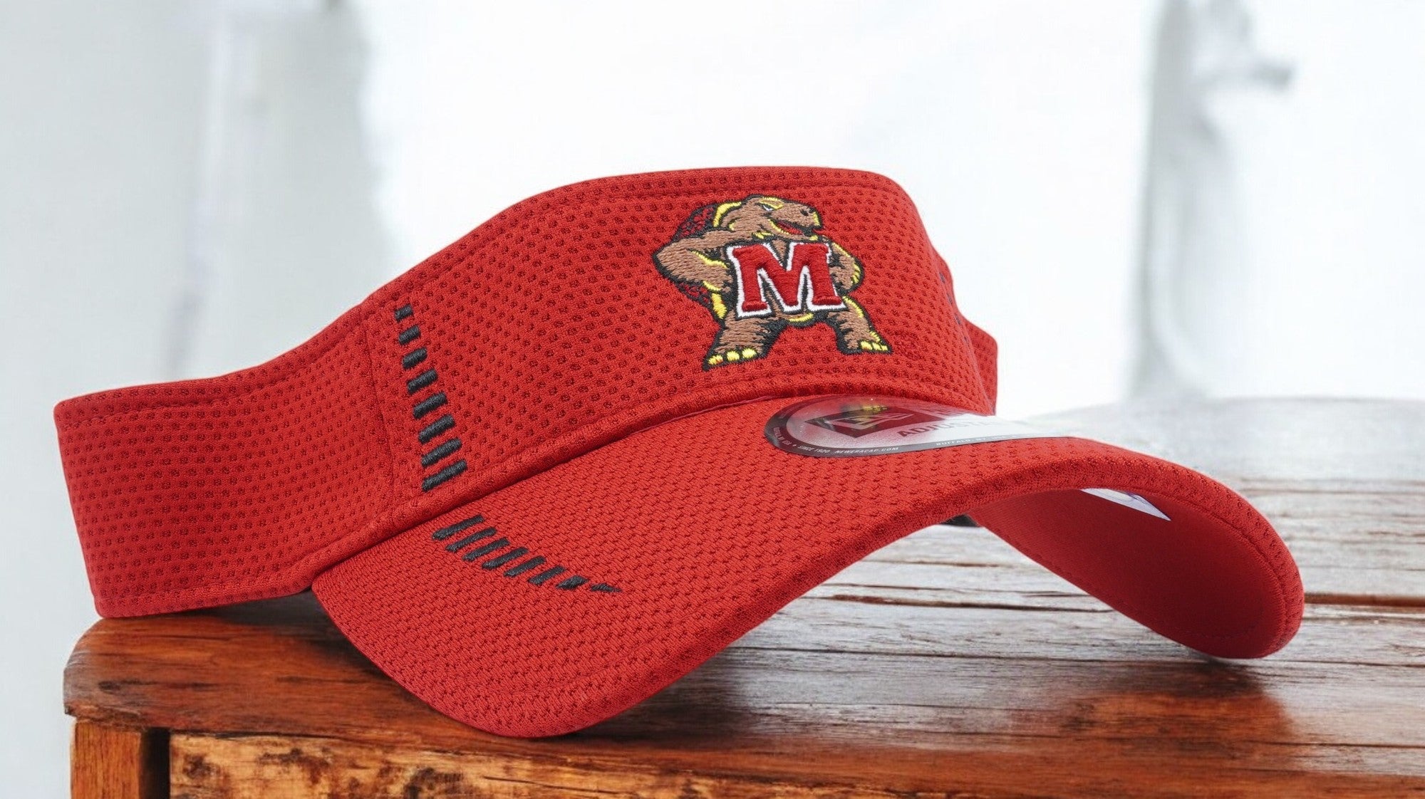 [80327876] MENS NEW ERA NCAA MARYLAND TERRAPINS SPEED VISOR LOOK & HOOP