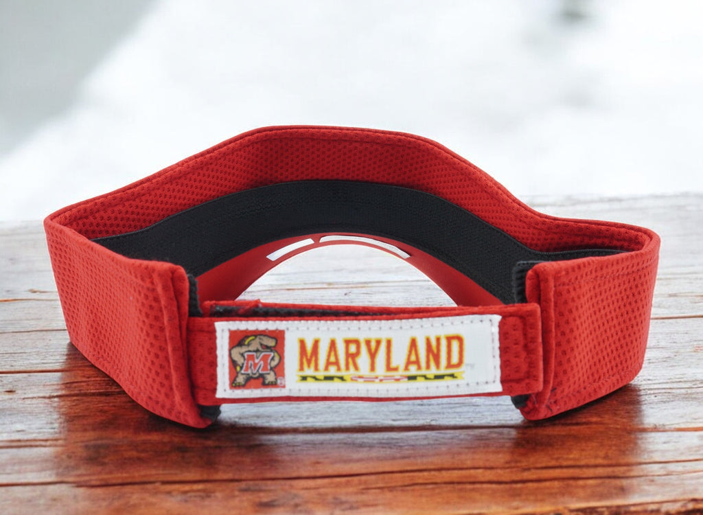 [80327876] MENS NEW ERA NCAA MARYLAND TERRAPINS SPEED VISOR LOOK & HOOP