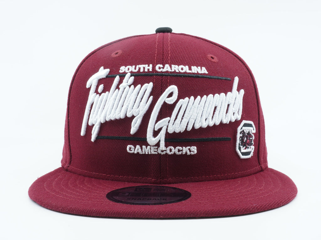 [80771339] MENS NEW ERA NCAA SOUTH CAROLINA GAMECOCKS 950 SNAPBACK - WINE