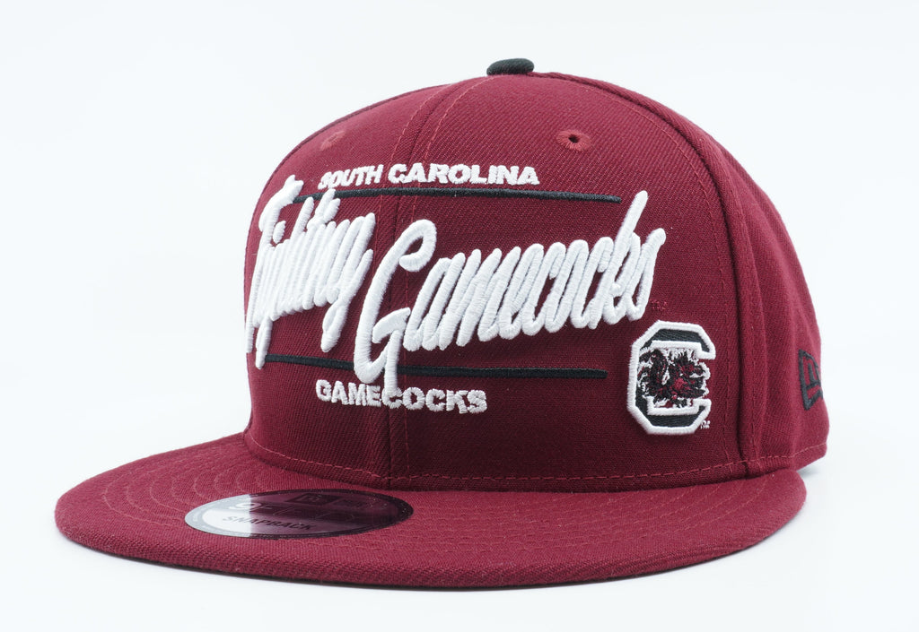 [80771339] MENS NEW ERA NCAA SOUTH CAROLINA GAMECOCKS 950 SNAPBACK - WINE