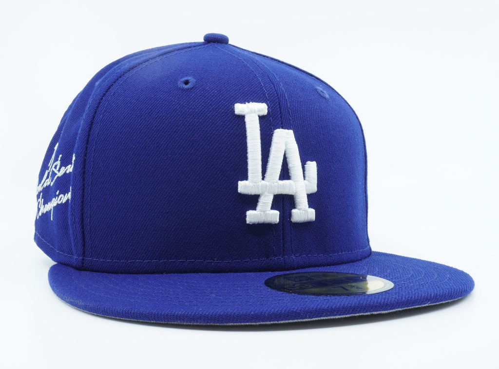 [60287023] MENS NEW ERA MLB LA DODGERS 5950 WORLD SERIES CHAMPIONS FITTED