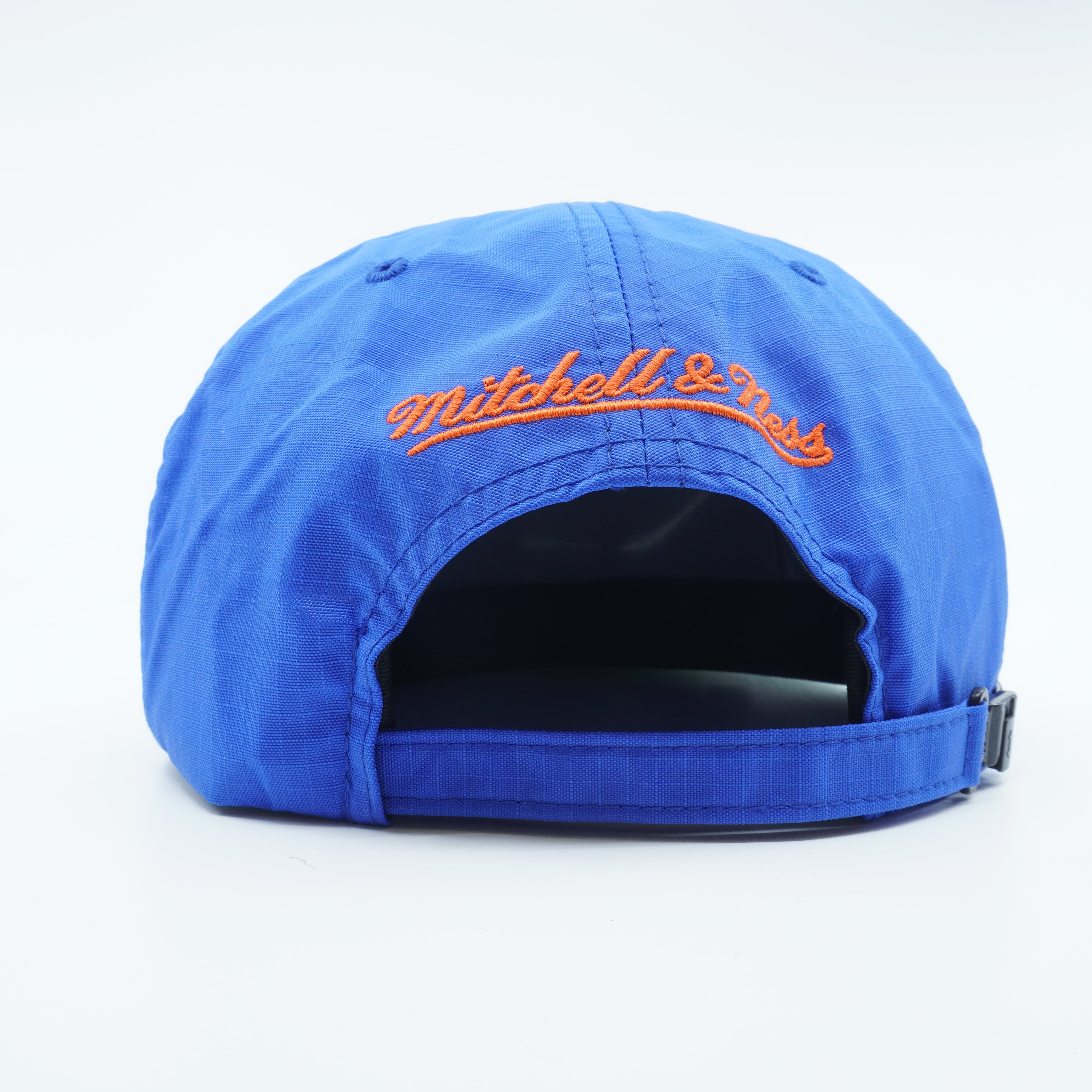 [NK82Z-MTC-A-5KNICK] MENS MITCHELL & NESS NBA NY KNICKS STA4 ZIPBACK HAT - BLUE