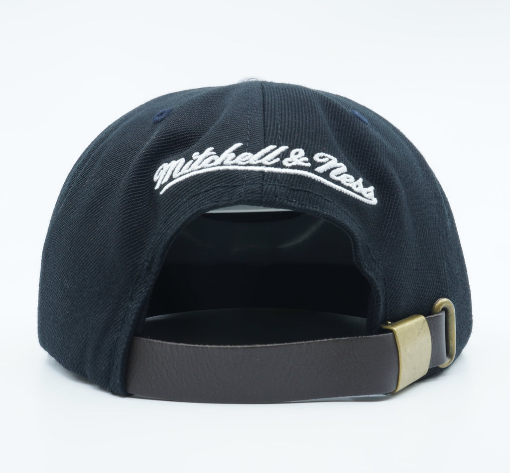 [NT56Z-GTE-A-5BNETS] MENS MITCHELL & NESS NBA BROOKLYN NETS CORD VISOR STRAPBACK