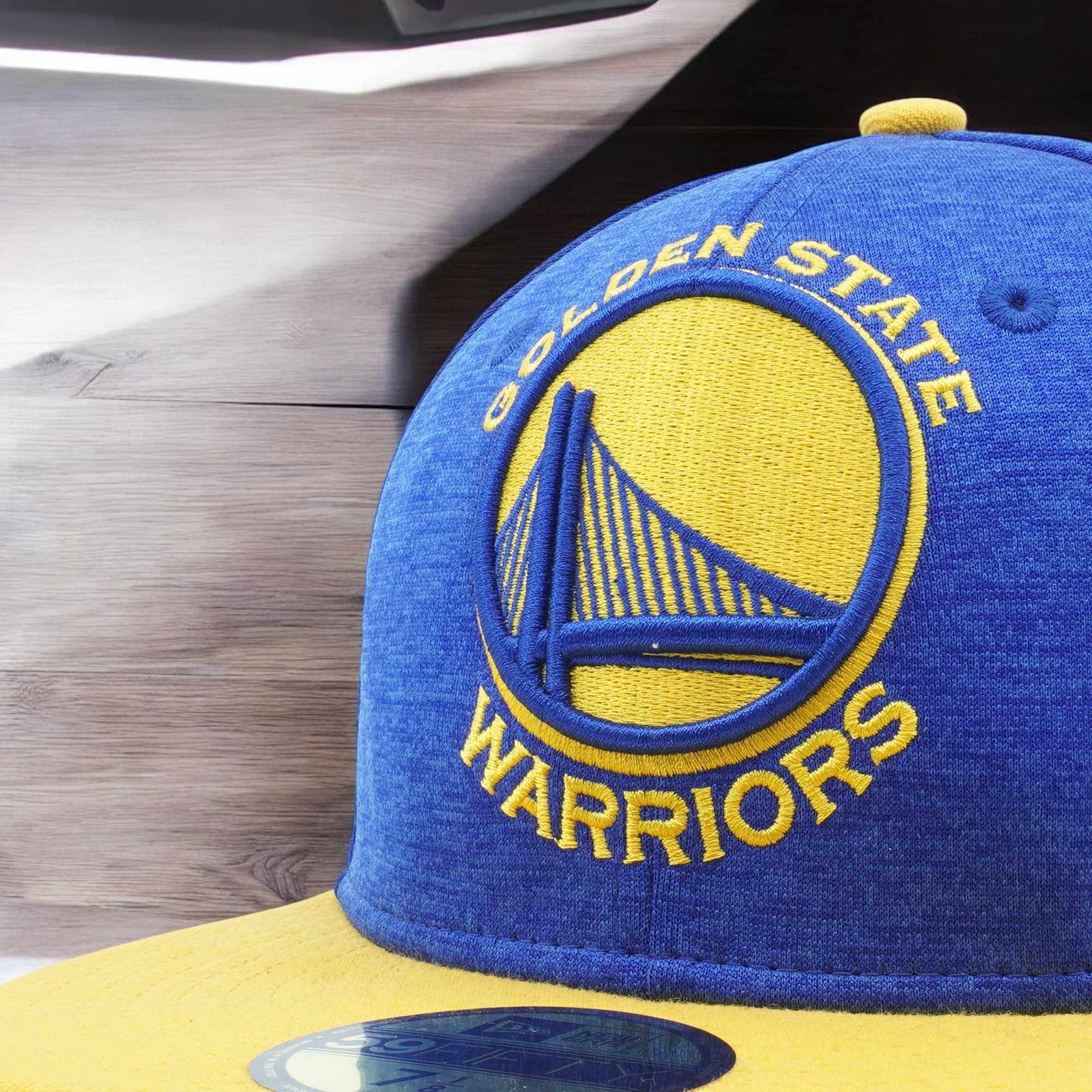 [80512309] MENS NEW ERA NBA GOLDEN STATE WARRIORS HEATHER HUGE FITTED