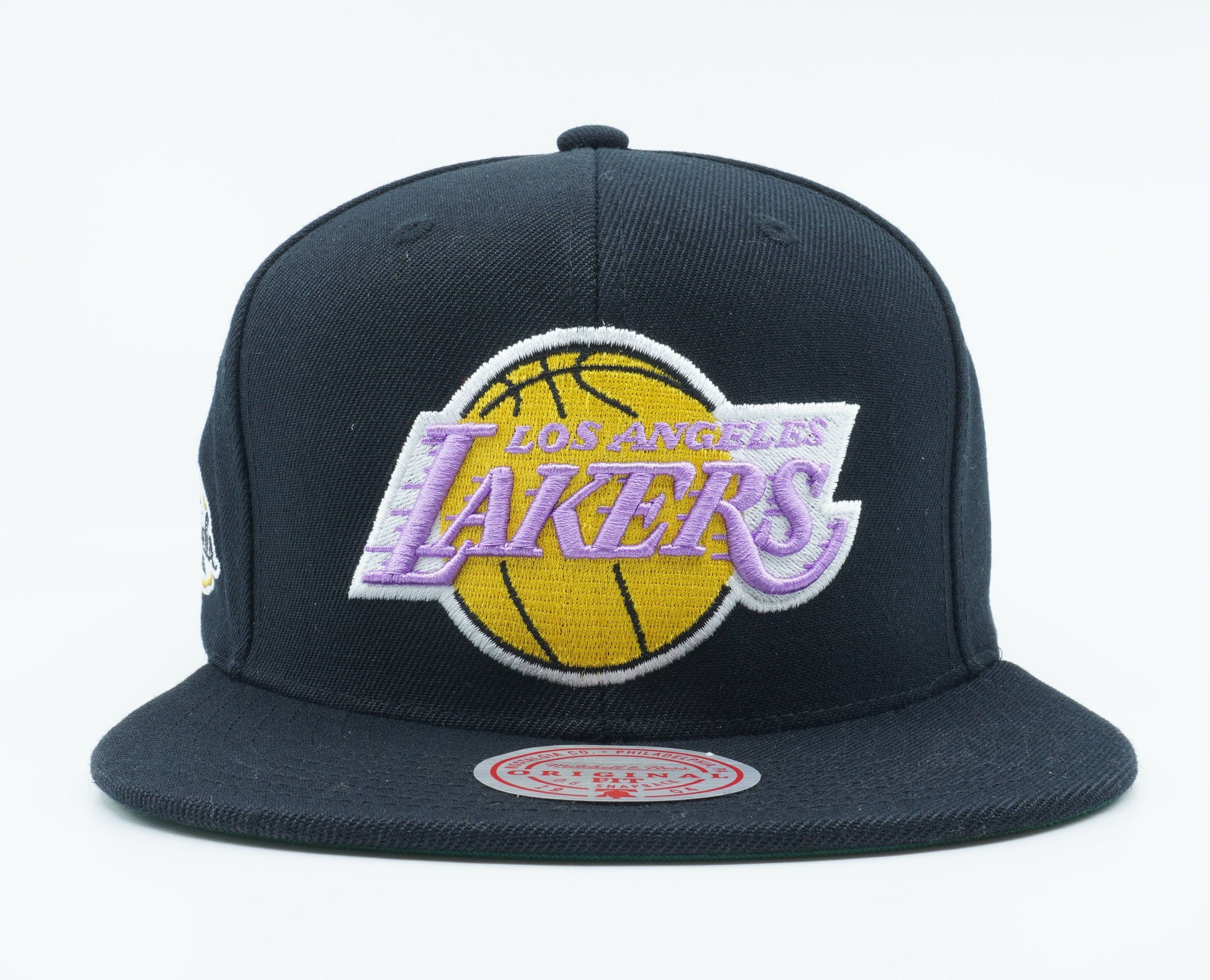 [HHSS2976-LALYYPPPBLCK] MENS MITCHELL & NESS NBA LA LAKERS TOP SPOT SNAPBACK HWC