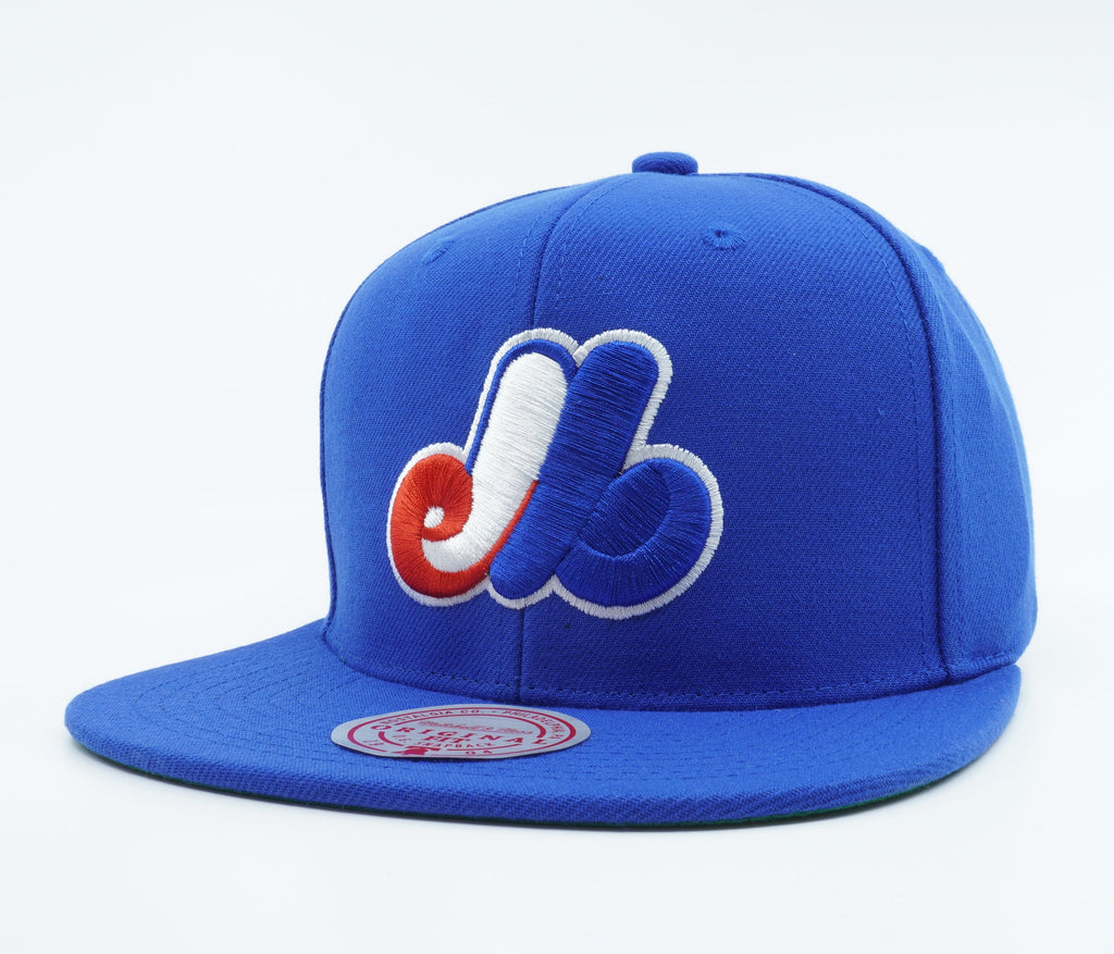 [HHSS6543-MEXYYPPPBLUE] MENS MLB MONTREAL EXPOS EVERGREEN PRO SNAPBACK