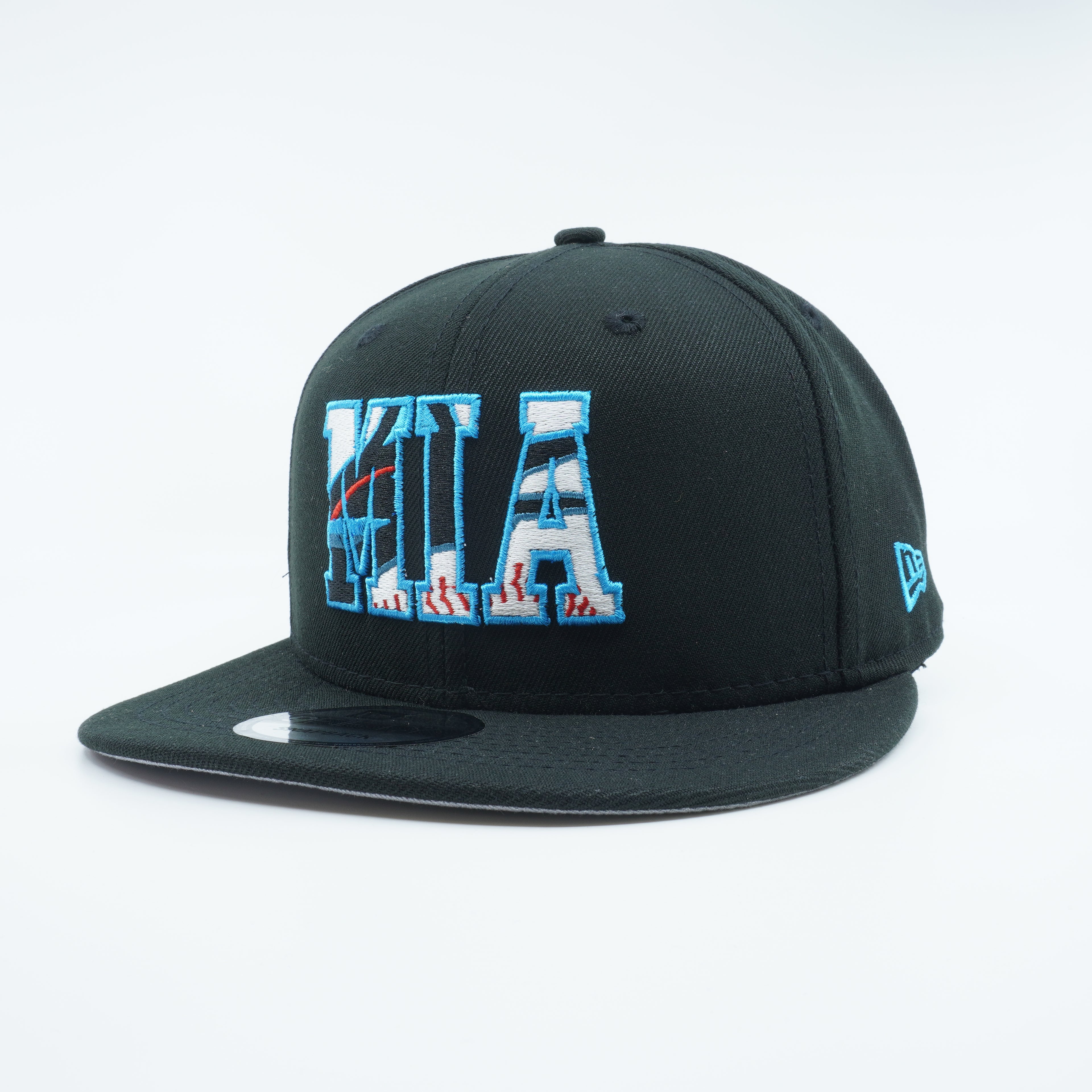 [60282452] MENS NEW ERA MLB MIAMI MARLINS 950 SNAPBACK - BLACK