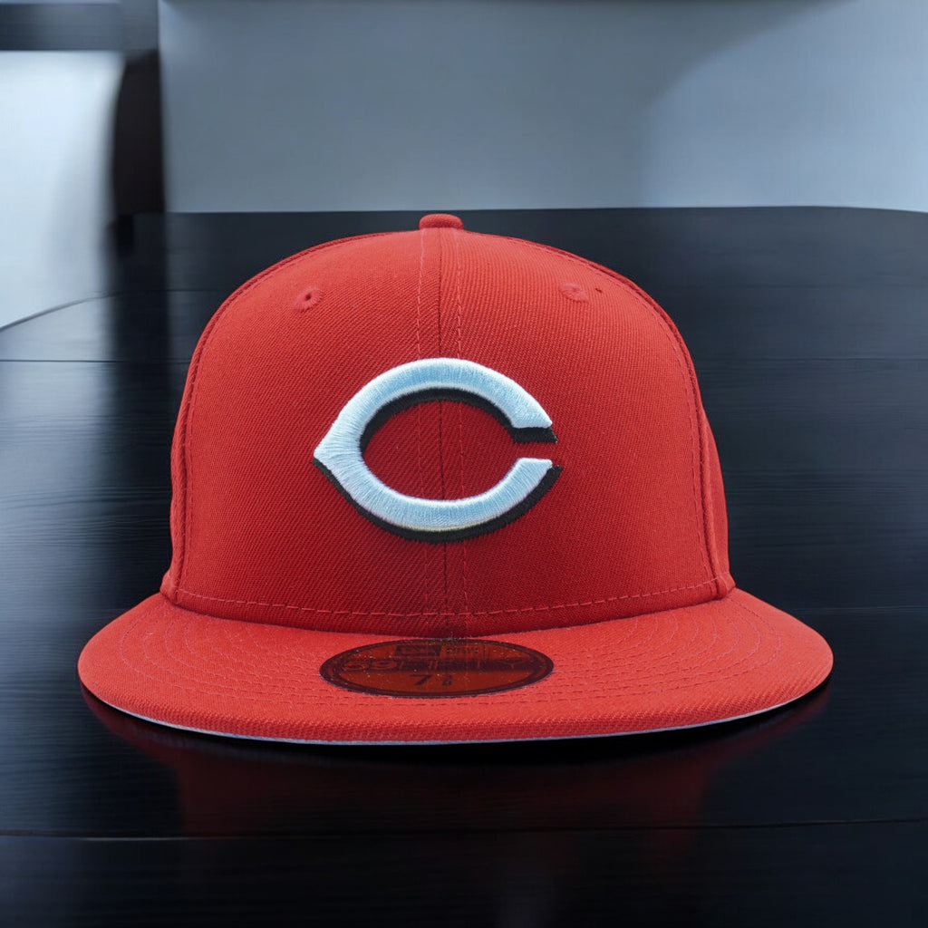 [60243778] MENS NEW ERA MLB CINCINNATI REDS 5950 CLOUD UNDER FITTED - SCARLET