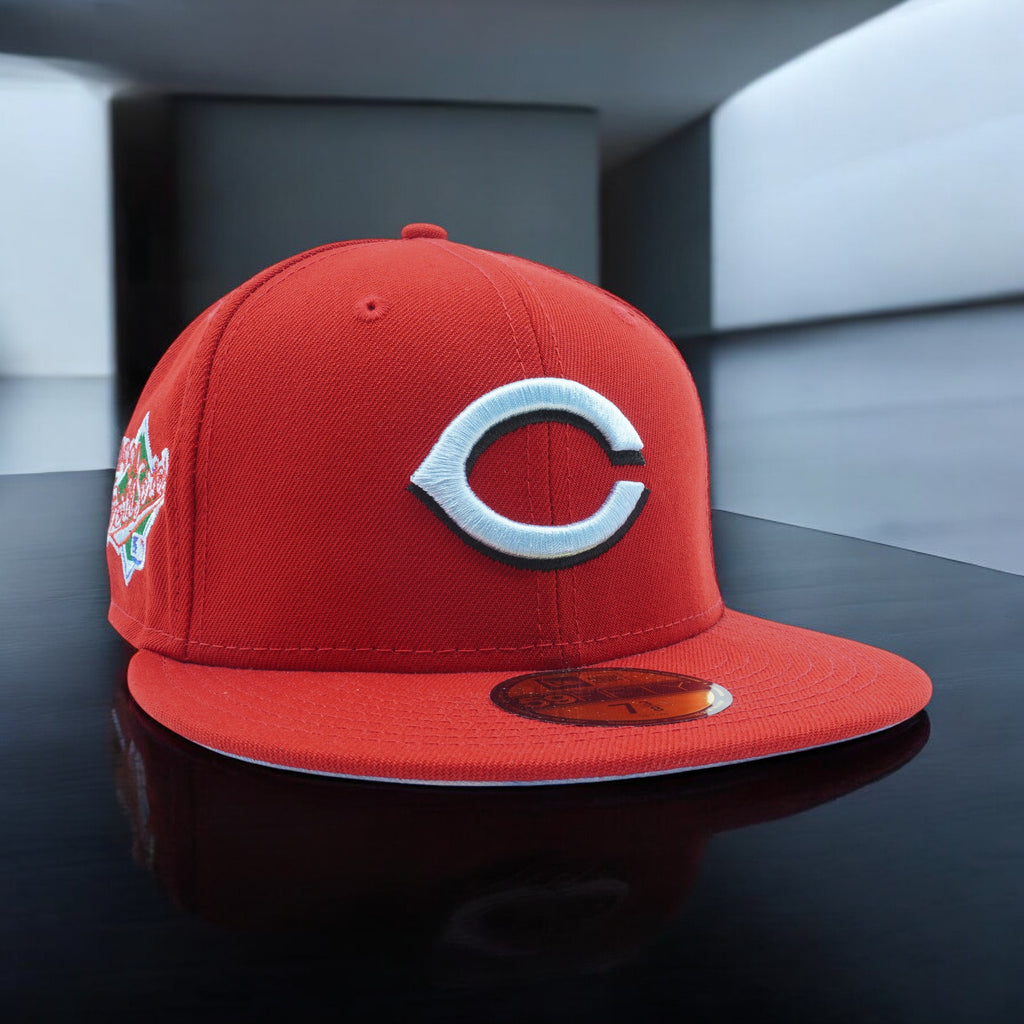 [60243778] MENS NEW ERA MLB CINCINNATI REDS 5950 CLOUD UNDER FITTED - SCARLET