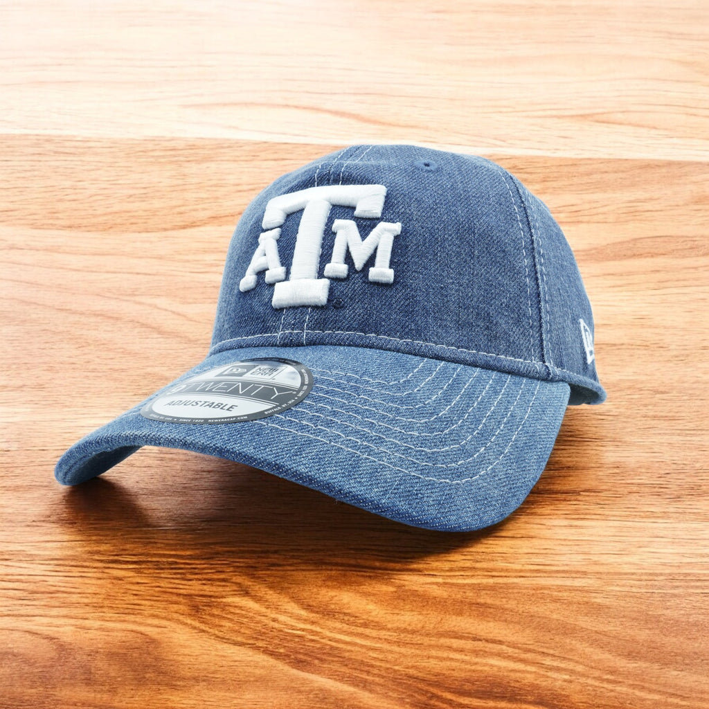 [11946195] MENS NEW ERA NCAA TEXAS A&M AGGIES DENIM DRIFT 920 TEXAGG XBL - DENIM