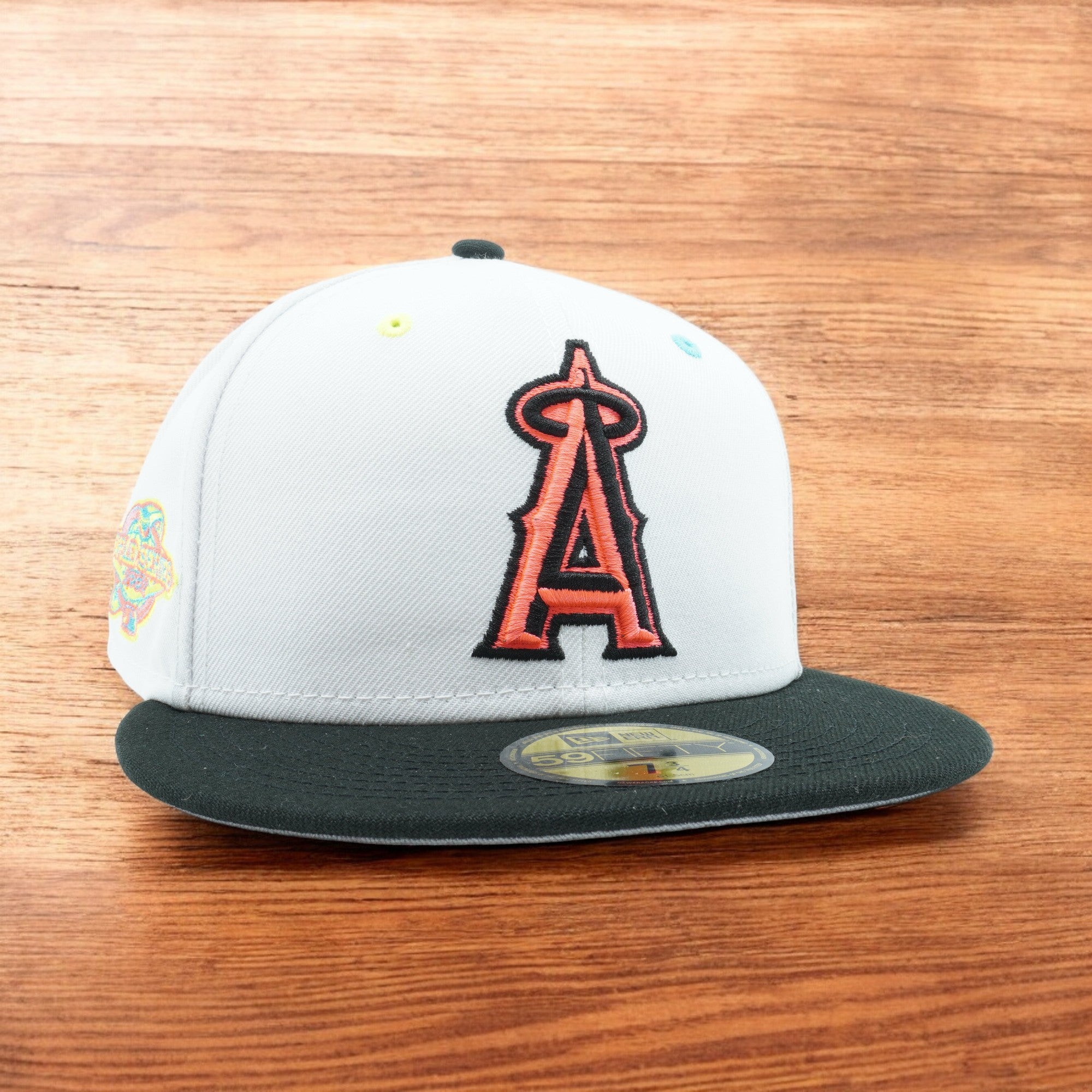 [60287247] MENS NEW ERA MLB LOS ANGELES ANGELS 5950 WORLD SERIES 2002 FITTED