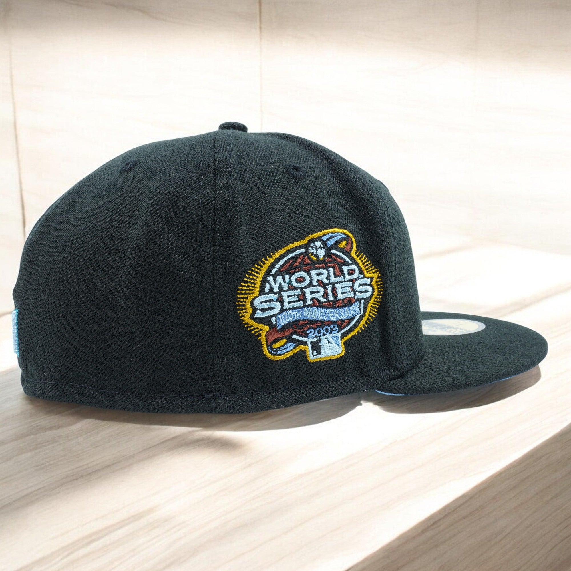 [60243776] MENS NEW ERA MLB MIAMI MARLINS 5950 CLOUD UNDER FITTED - BLACK