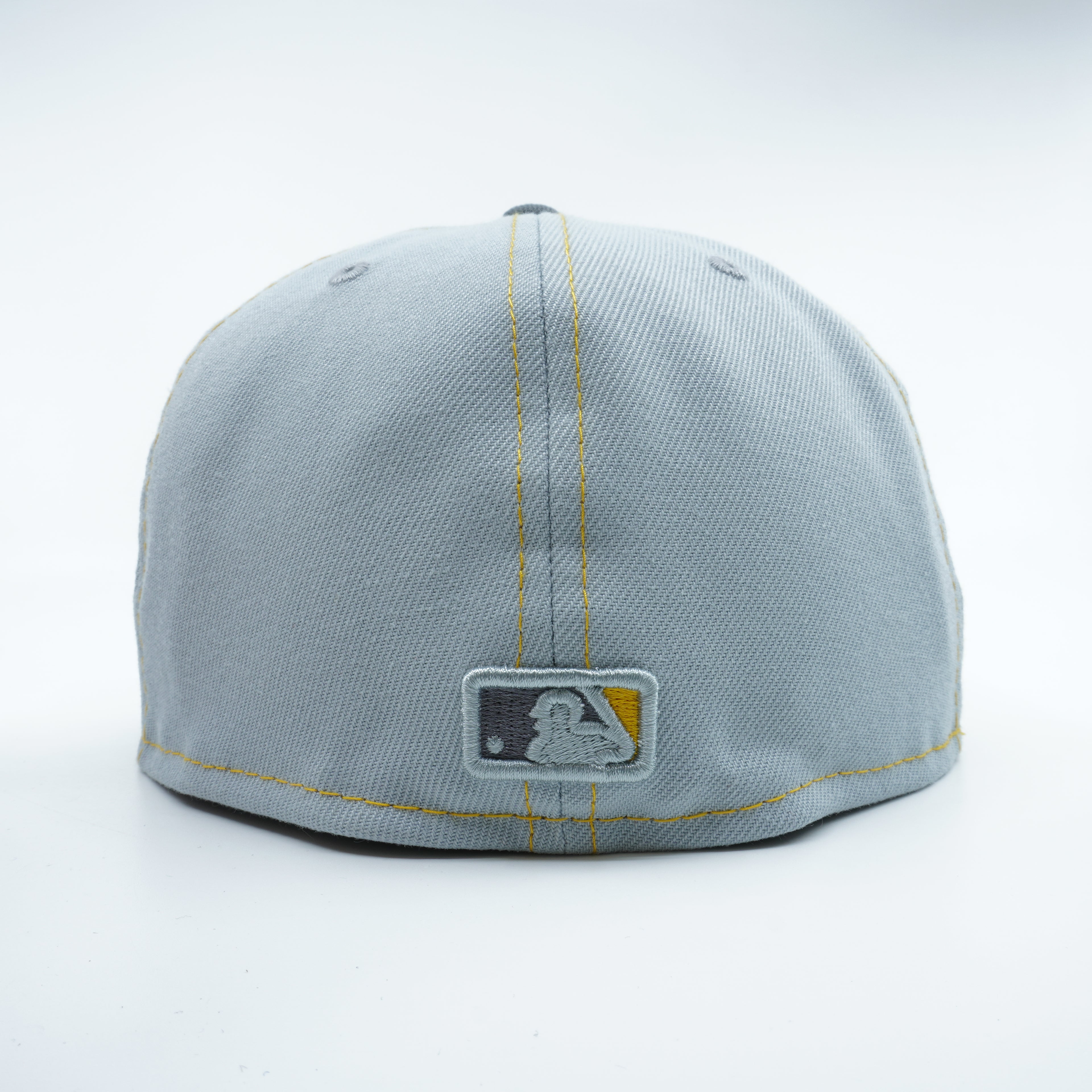 [60310877] MENS NEW ERA MLB OAKLAND ATHLETICS 5950 GRAY POP FITTED-GRAY