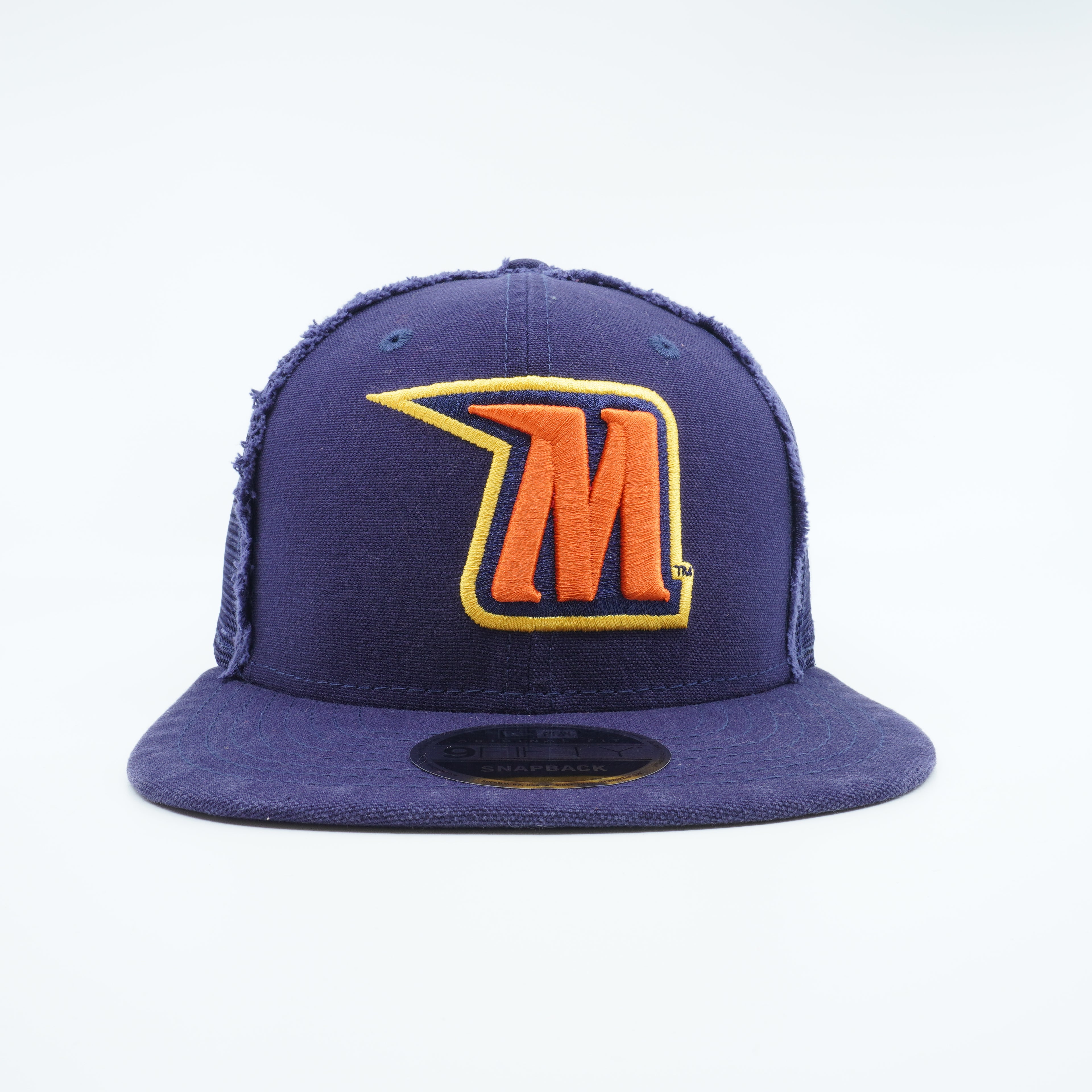 [80579782] MENS NEW ERA NCAA MORGAN STATE UNIVERSITY 950 TRUCKER WORN SNAPBACK