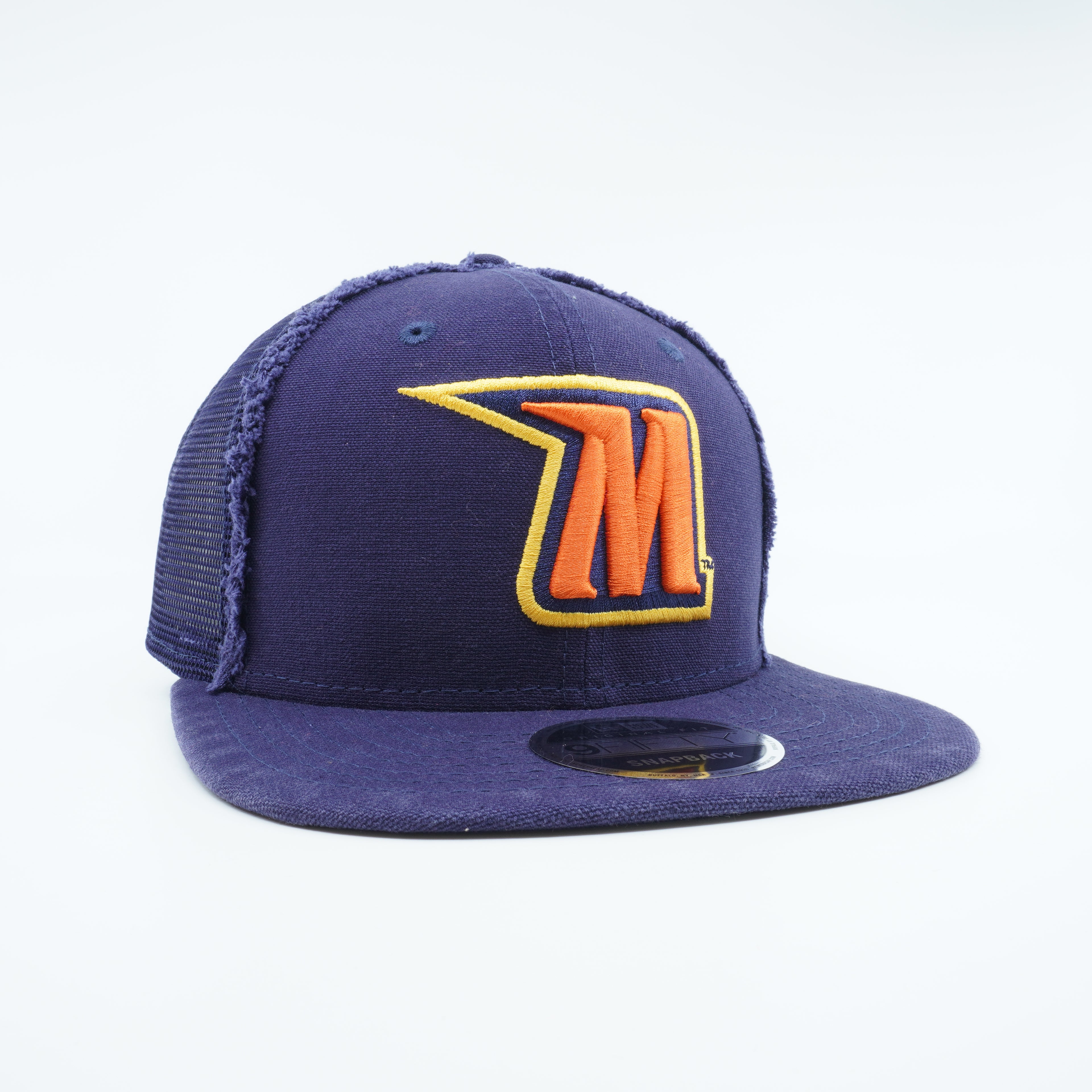 [80579782] MENS NEW ERA NCAA MORGAN STATE UNIVERSITY 950 TRUCKER WORN SNAPBACK