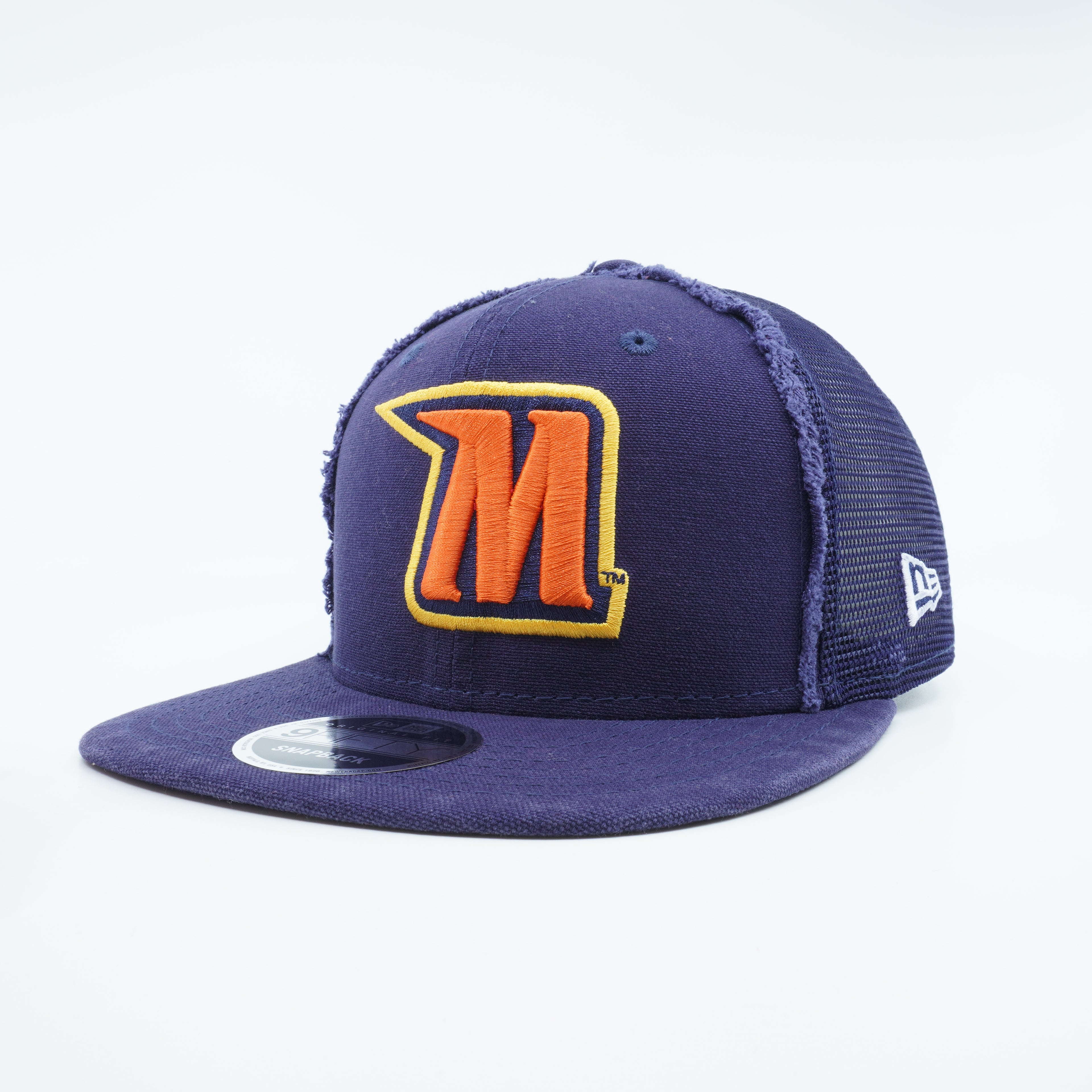 [80579782] MENS NEW ERA NCAA MORGAN STATE UNIVERSITY 950 TRUCKER WORN SNAPBACK