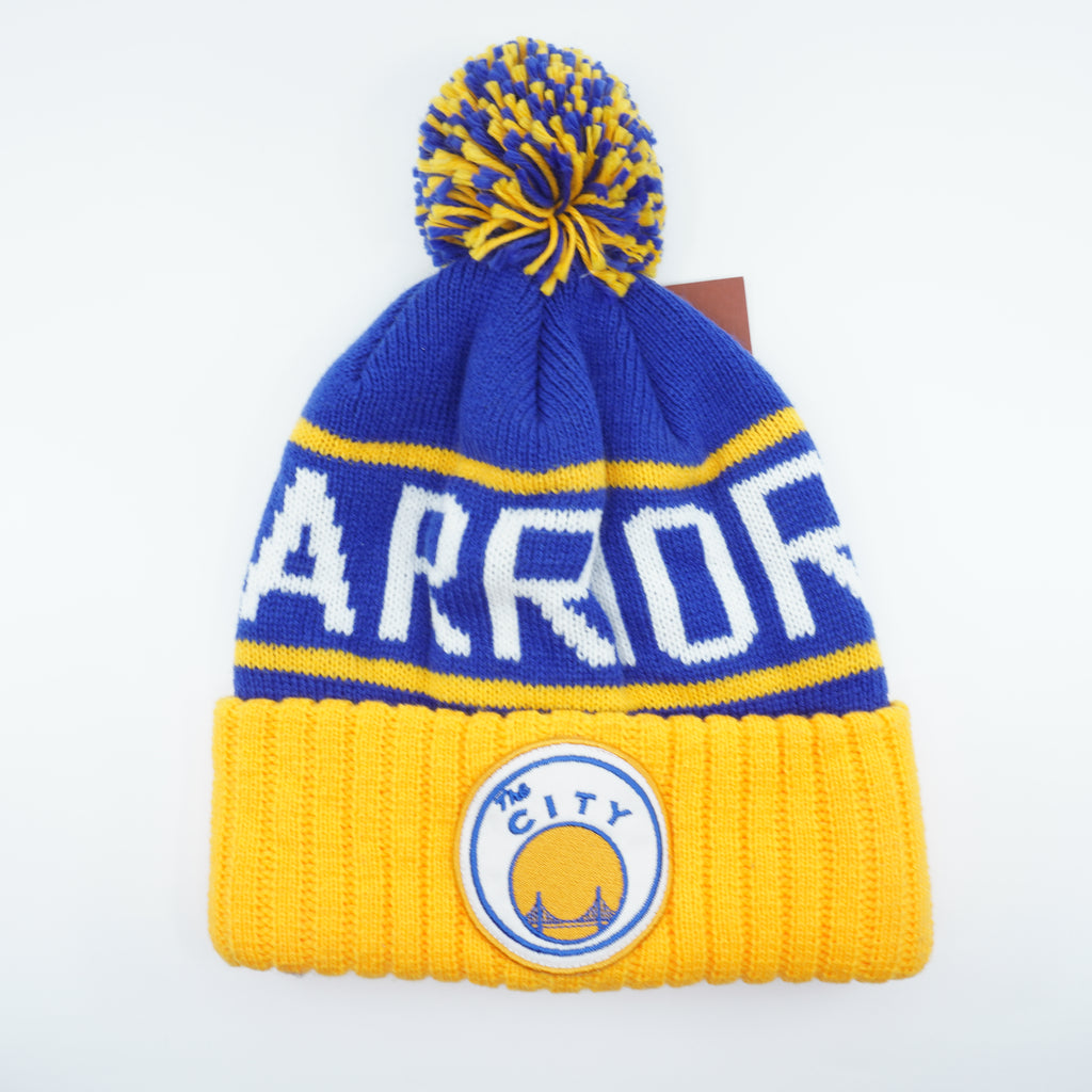 [KJ46Z-MTC-A-5WARR] MENS NBA GOLDEN STATE WARRIORS HIGH 5 CUFFED KNIT BEANIE