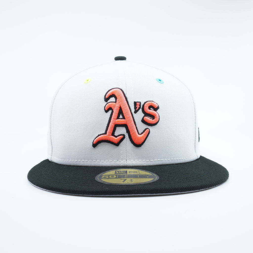 [60287272] MENS NEW ERA MLB OAKLAND ATHLETICS 5950 WORLD SERIES 1989 FITTED