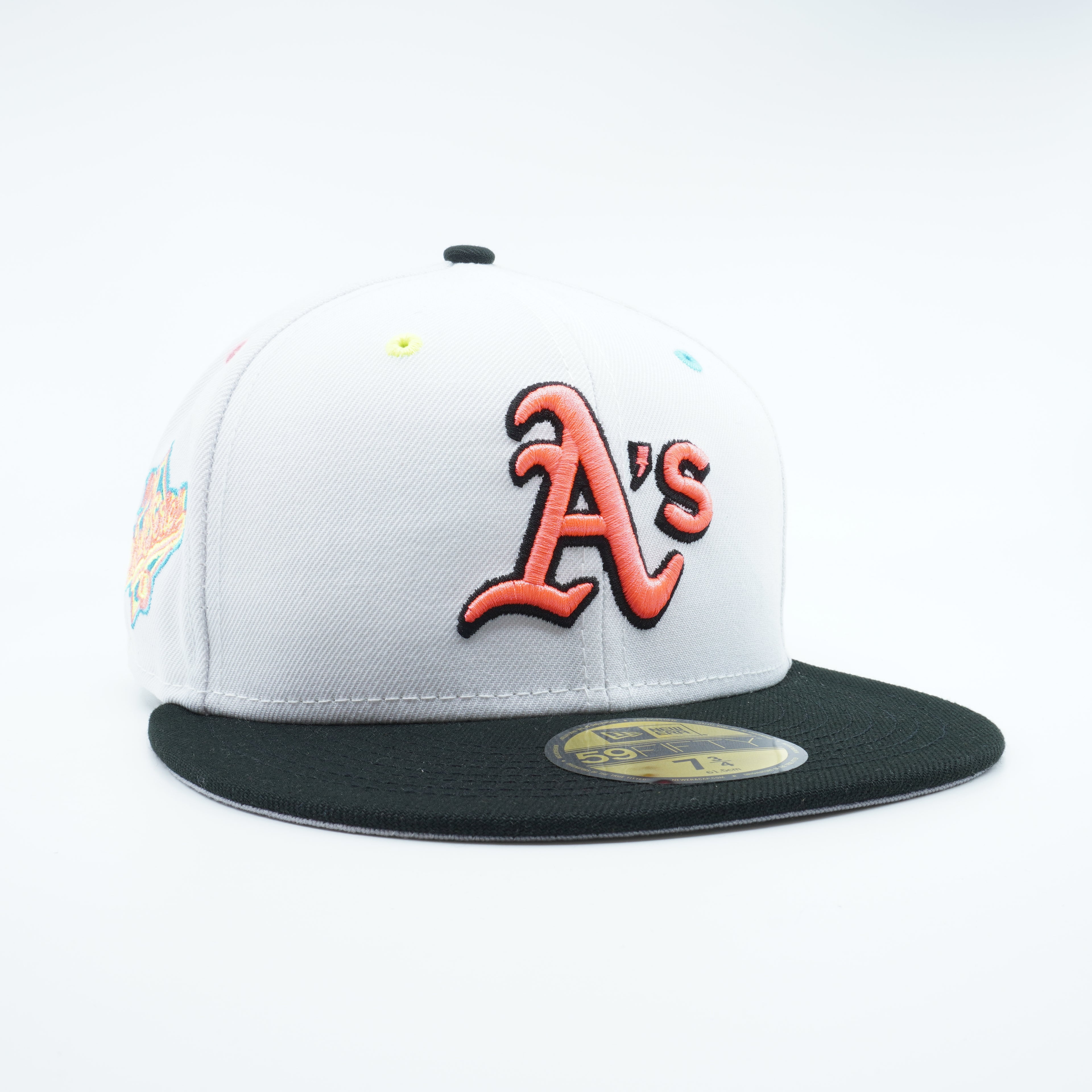 [60287272] MENS NEW ERA MLB OAKLAND ATHLETICS 5950 WORLD SERIES 1989 FITTED