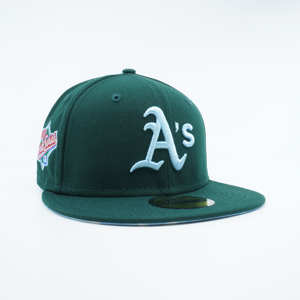 [60243792] MENS NEW ERA MLB OAKLAND ATHLETICS 5950 CLOUD UNDER FITTED