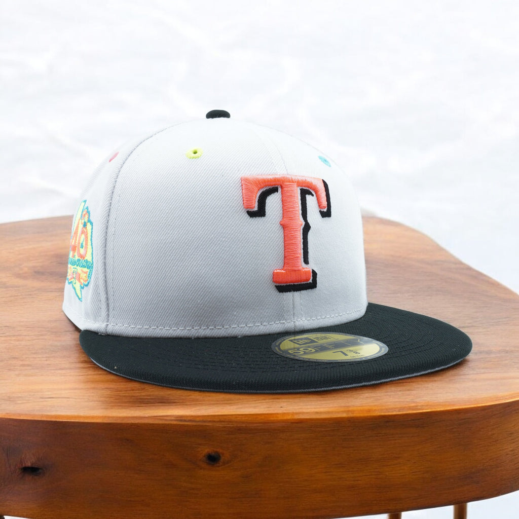 [60287258] MENS NEW ERA MLB TEXAS RANGERS 5950 40TH ANNIVERSARY FITTED