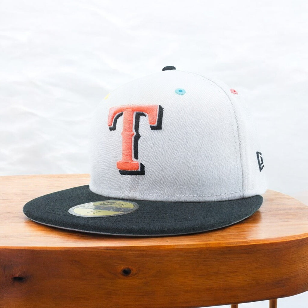 [60287258] MENS NEW ERA MLB TEXAS RANGERS 5950 40TH ANNIVERSARY FITTED