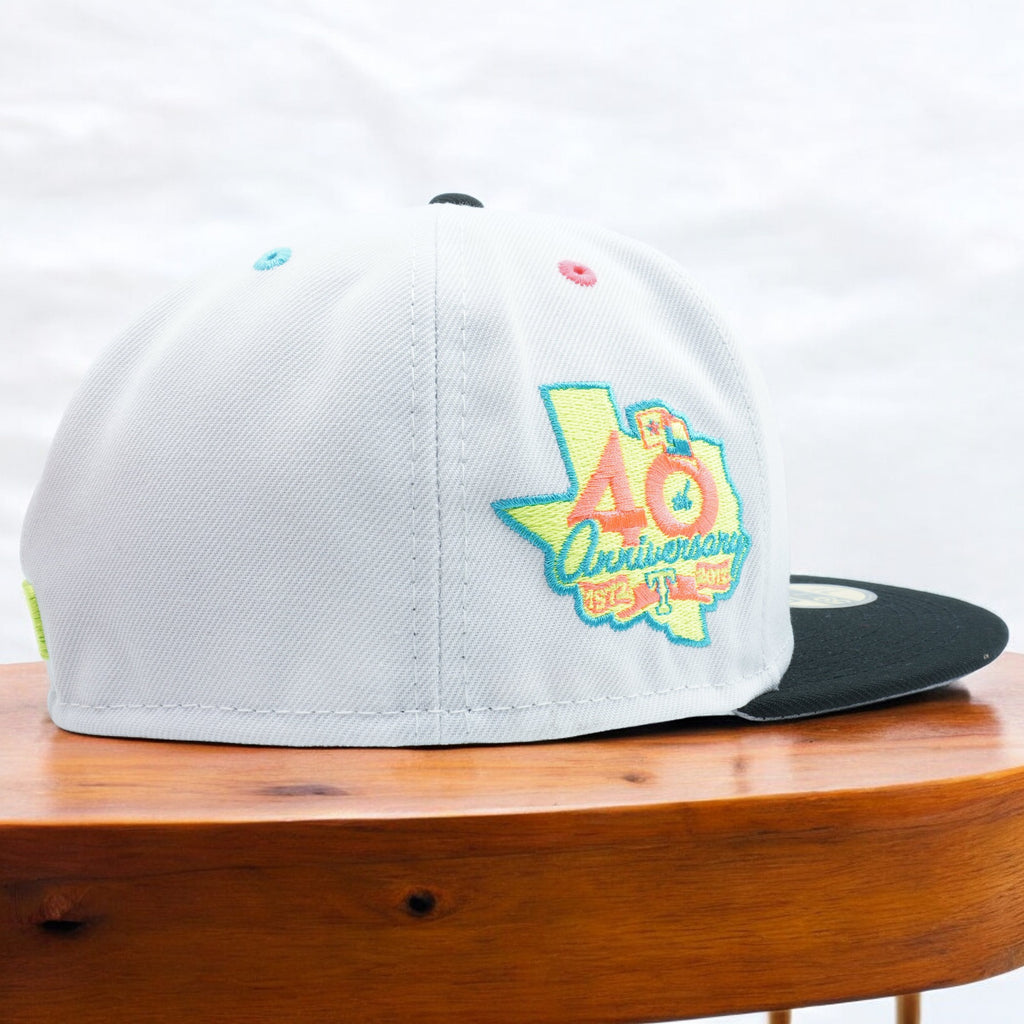 [60287258] MENS NEW ERA MLB TEXAS RANGERS 5950 40TH ANNIVERSARY FITTED
