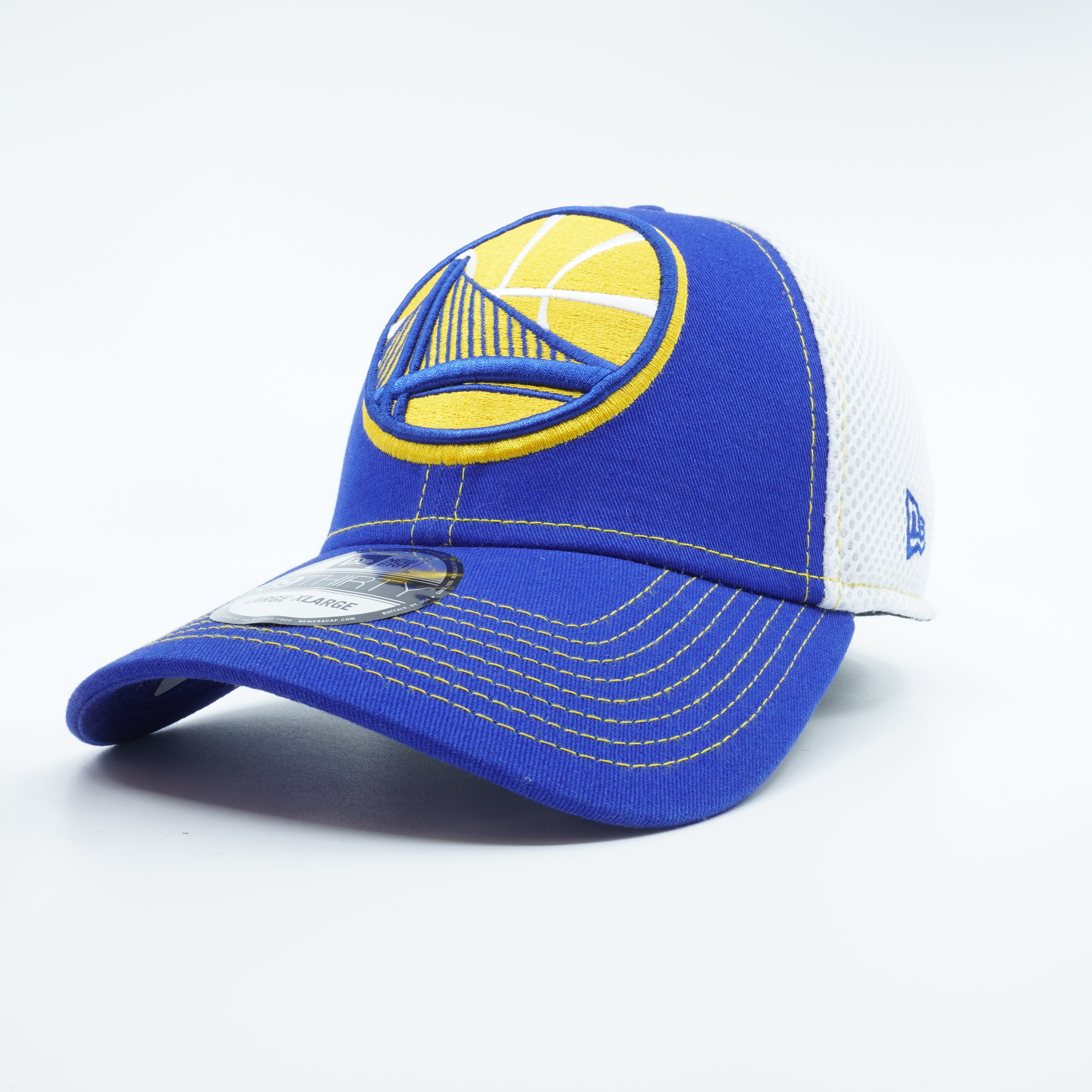 [80539625] MENS NEW ERA NBA GOLDEN STATE WARRIORS 3930 MEGA TEAM NEO FLEX - BLUE