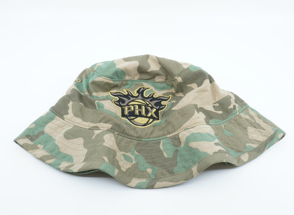 [U221Z-CAM-5SUNS] MENS NBA PHOENIX SUNS CAMOUFLAGE AMBUSH BUCKET HAT