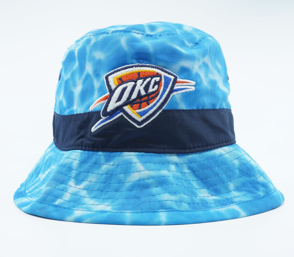 [U224Z-FAS-D-50KCIT] MENS NBA OKLAHOMA CITY THUNDER SURF CAMO BUCKET HAT