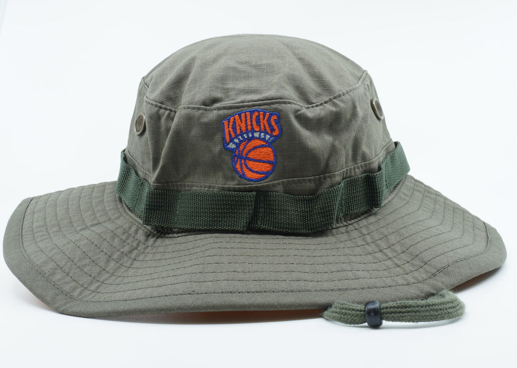 [U213Z-FAS-D-5KNICK] MENS MITCHELL & NESS NBA NY KNICKS BOONIE BUCKET HAT