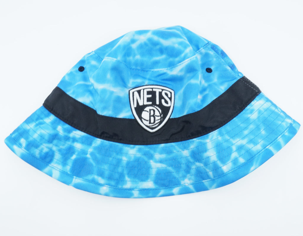 [U224Z-FAS-H-5BNETS] MENS MITCHELL & NESS NBA BROOKLYN NETS SURF CAMO BUCKET HAT