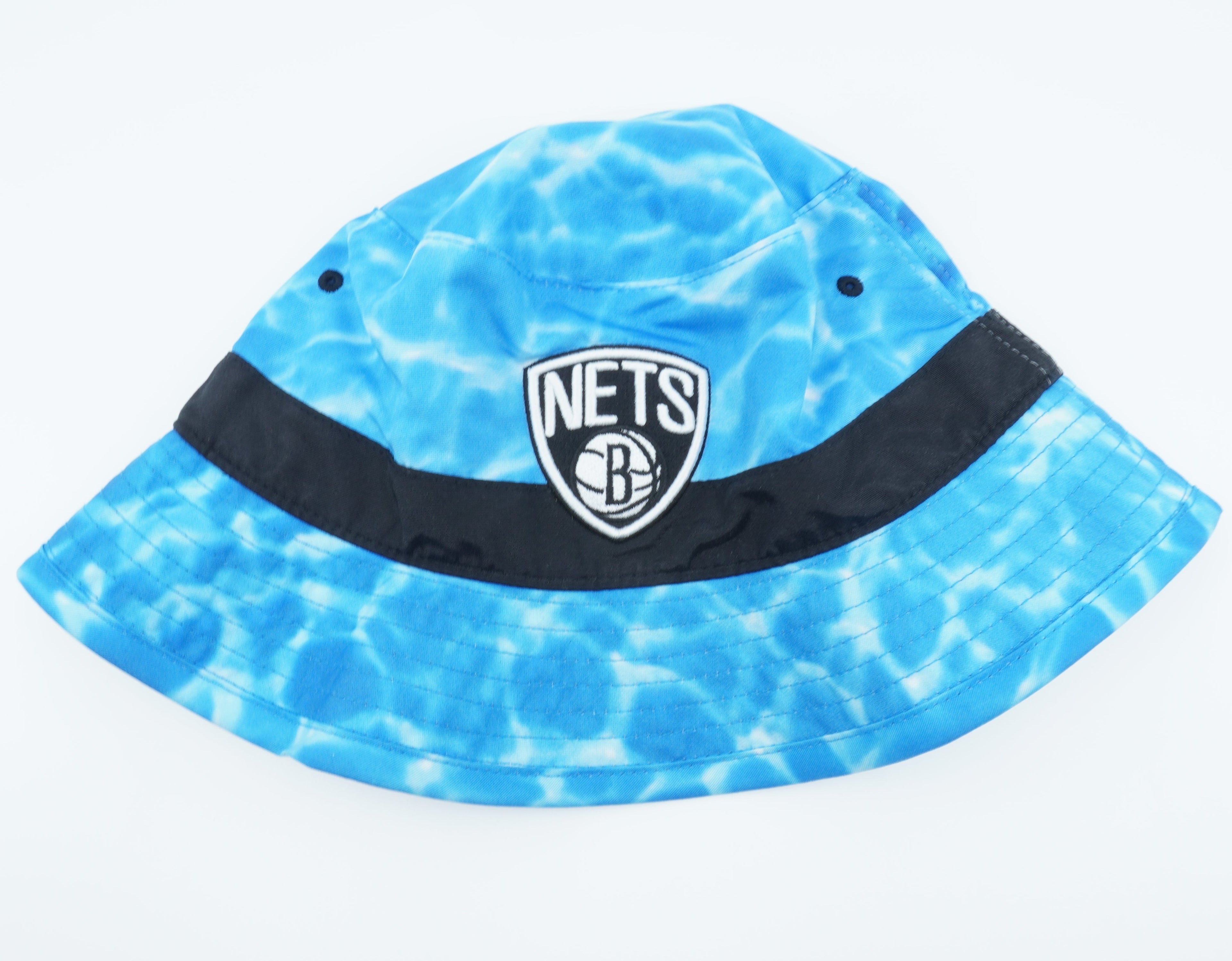 [U224Z-FAS-H-5BNETS] MENS MITCHELL & NESS NBA BROOKLYN NETS SURF CAMO BUCKET HAT
