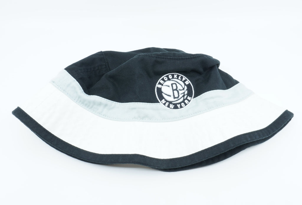 [U128Z-MTC-H-5BNETS] MENS MITCHELL & NESS NBA BROOKLYN NETS COLOR BLOCK BUCKET