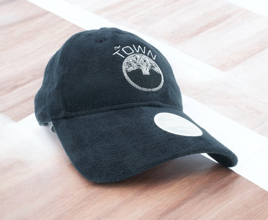 [11820226] Mens New Era NBA GS WARRIORS SASSY SUEDE 920 STRAPBACK - BLACK SUEDE