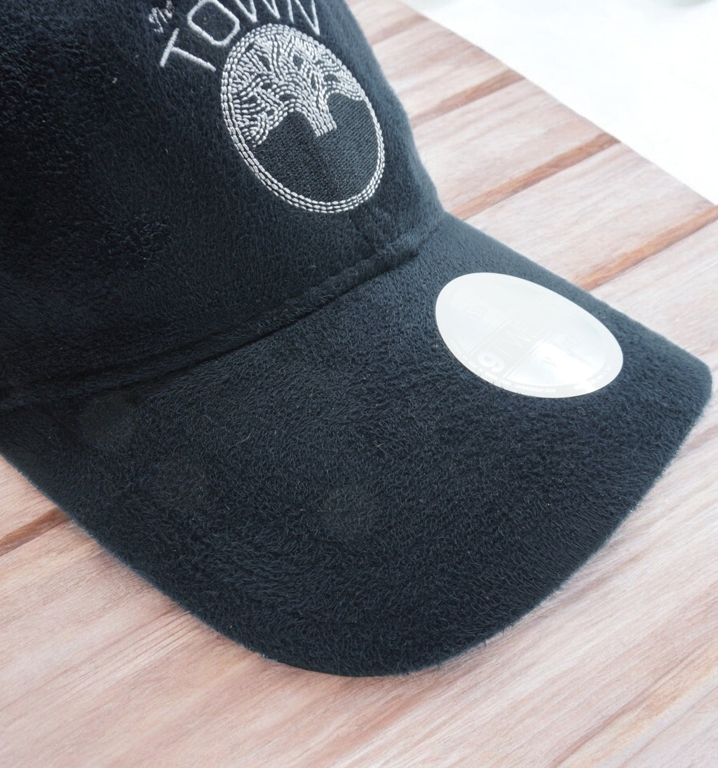 [11820226] Mens New Era NBA GS WARRIORS SASSY SUEDE 920 STRAPBACK - BLACK SUEDE