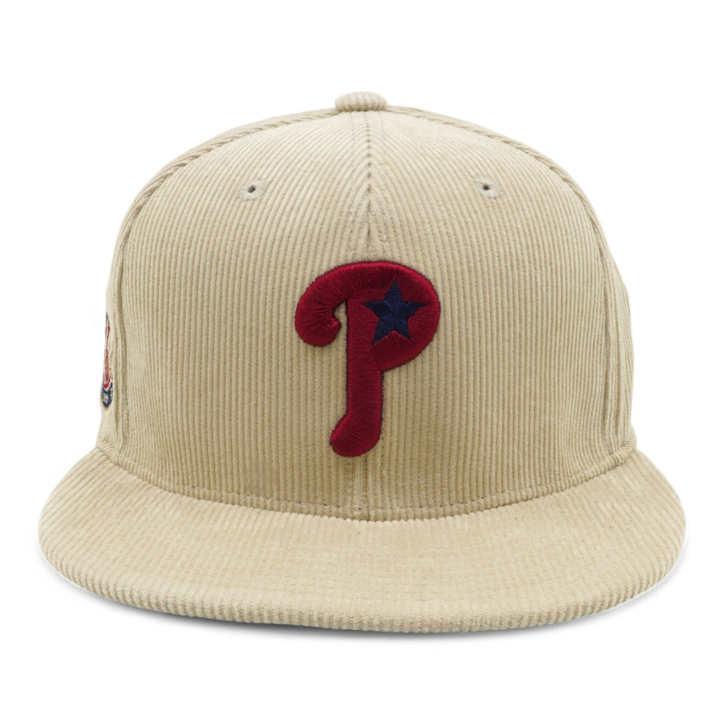 Mens Mitchell & Ness MLB TEAM CORD FITTED PHILLIES 2004