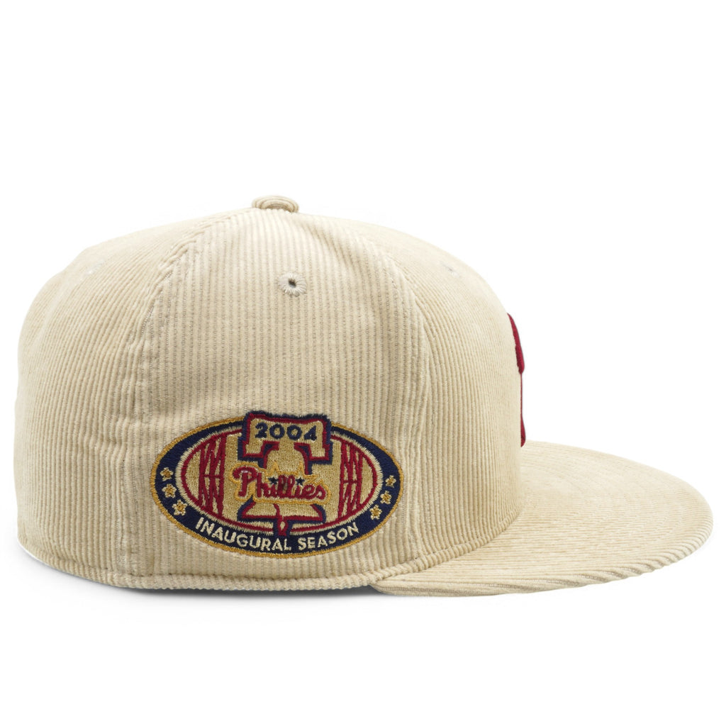 Mens Mitchell & Ness MLB TEAM CORD FITTED PHILLIES 2004
